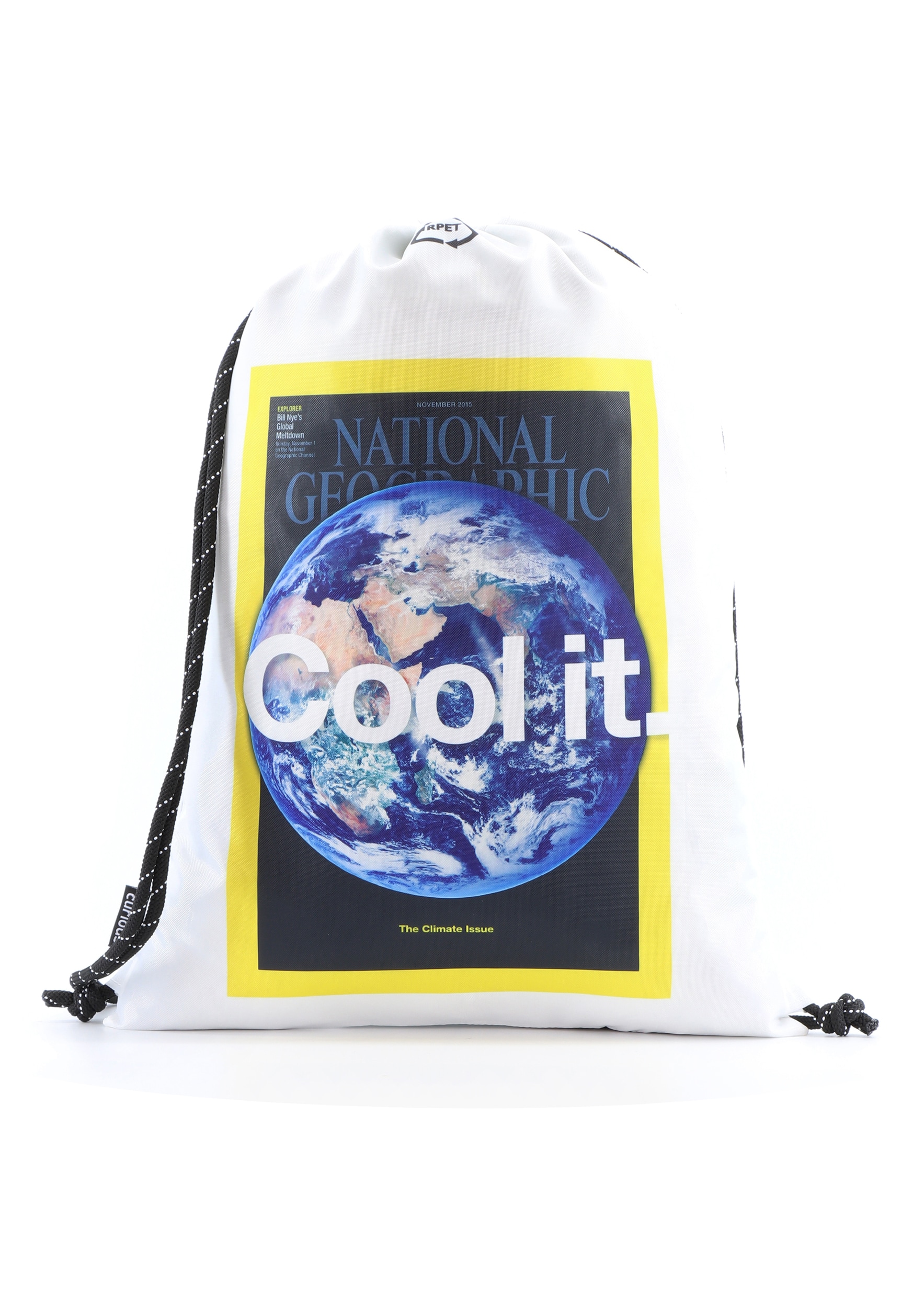 NATIONAL GEOGRAPHIC Kulturbeutel »Earth«, aus recyceltem Polyester