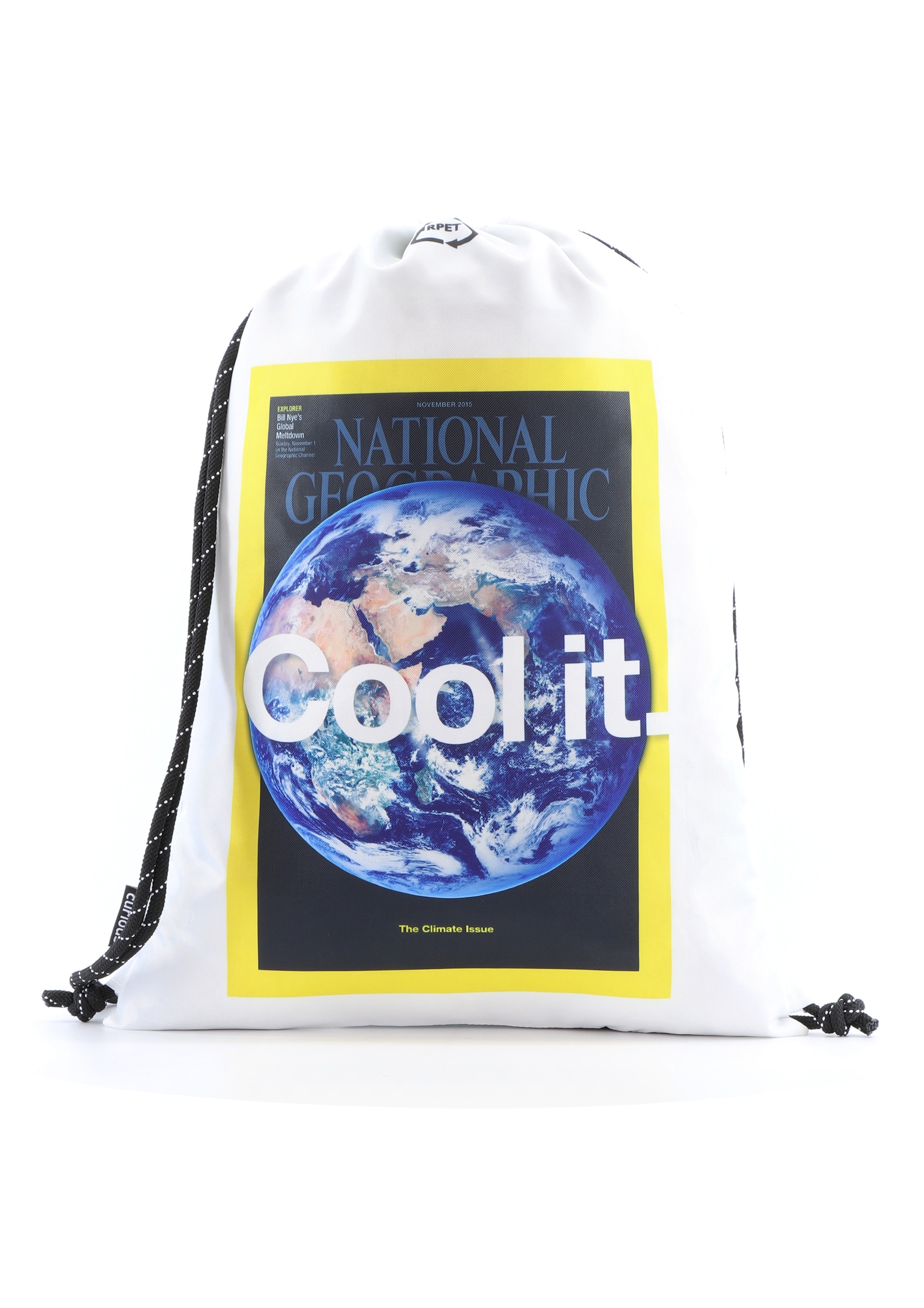 NATIONAL GEOGRAPHIC Kulturbeutel "Earth", aus recyceltem Polyester