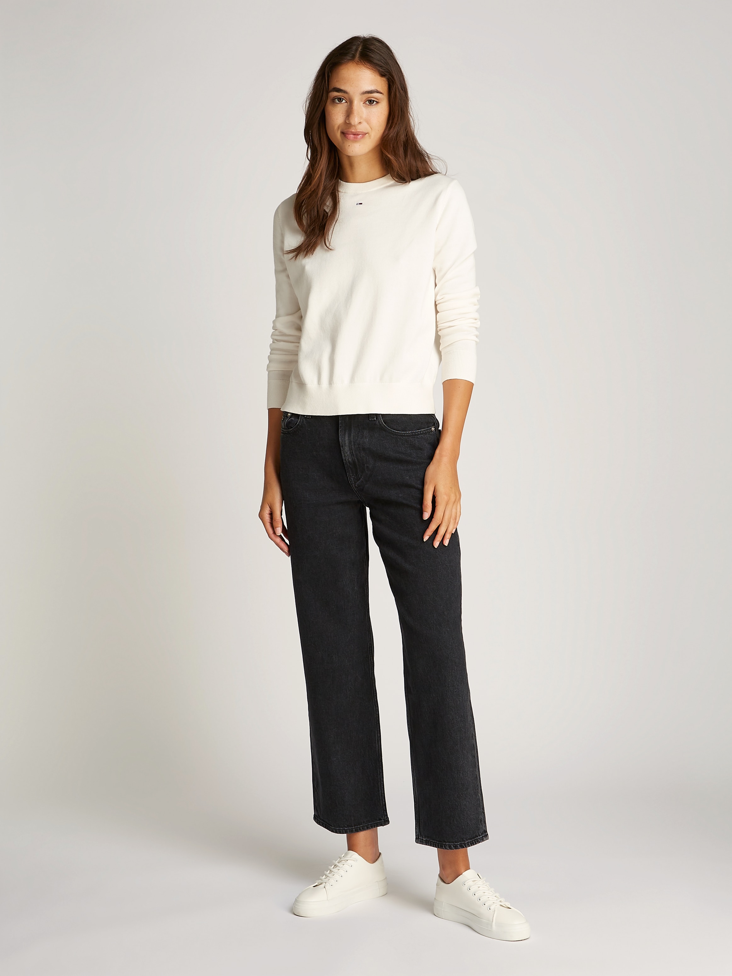 Tommy Jeans Straight-Jeans »Layla High Rise Slim Straight«, in Knöchellänge