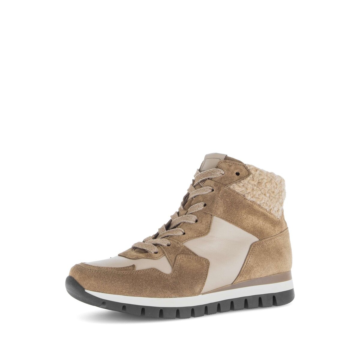 Gabor Sneaker "Sneaker high Materialmix Leder/Lederimitat" günstig online kaufen