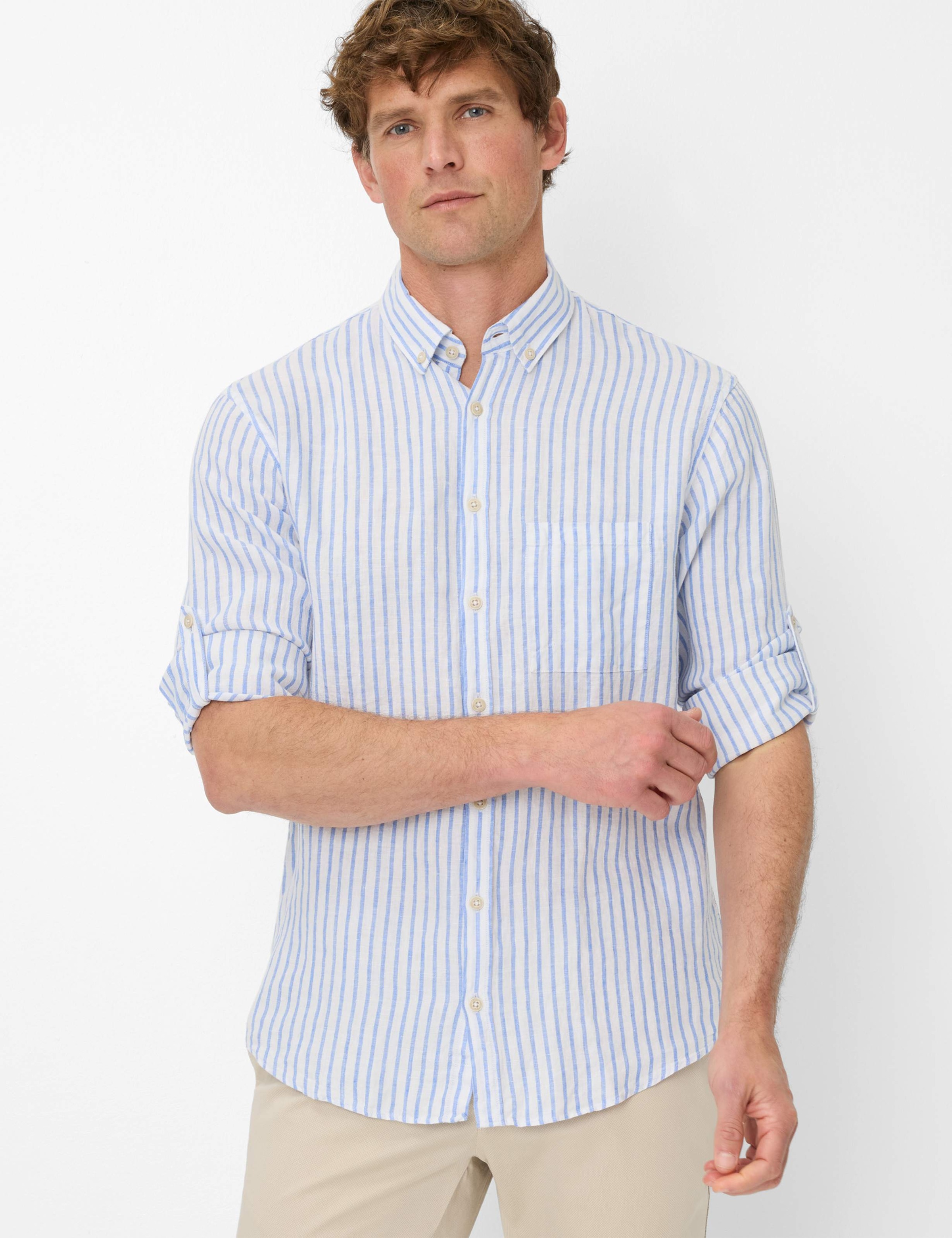  Brax Leinenhemd »Style DIRK«