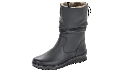 Winterstiefelette, mit gerafftem Schaft