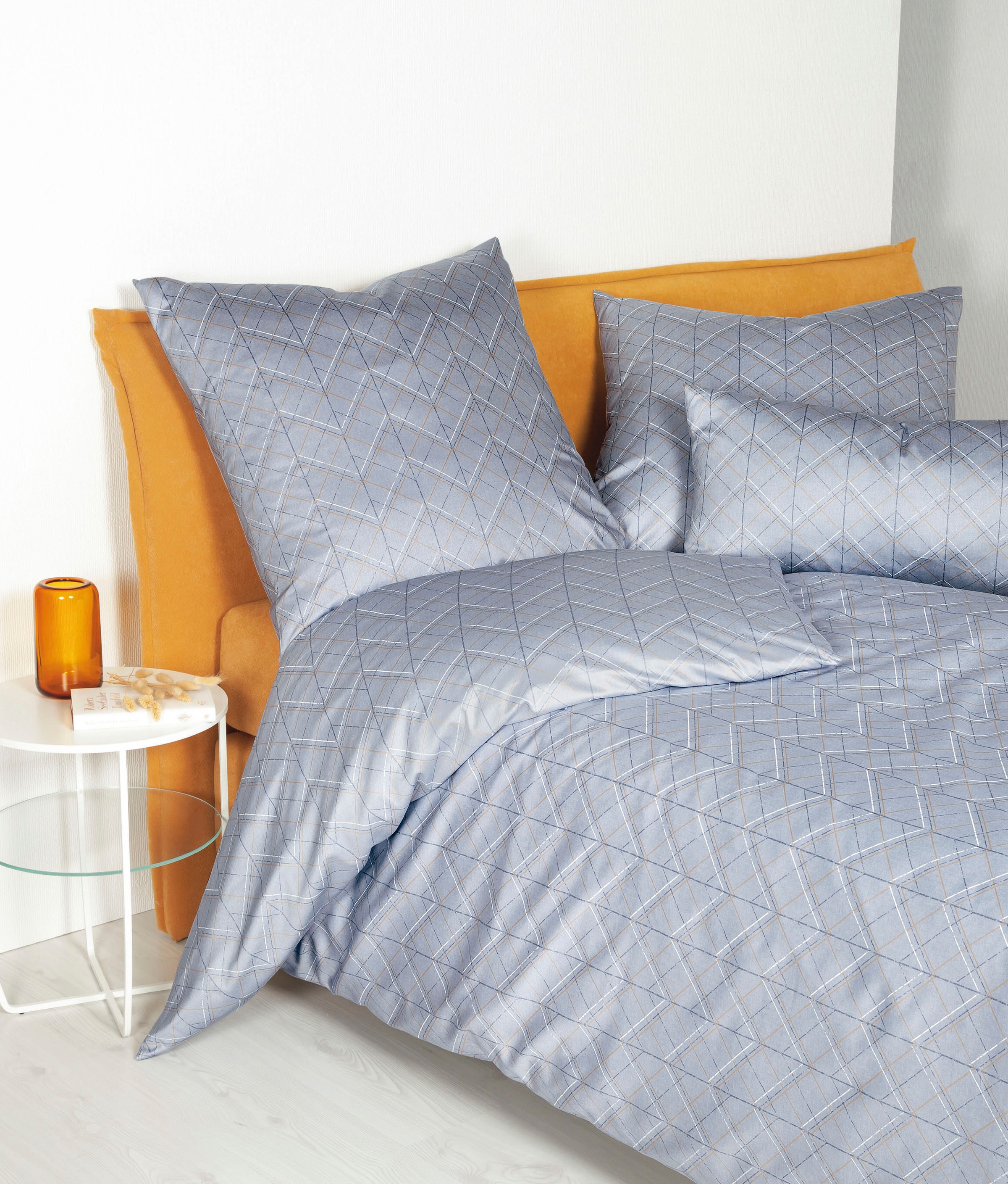 Janine Bettwäsche "MILANO 45061" 2 Stk. mit Reißverschluss günstig online kaufen