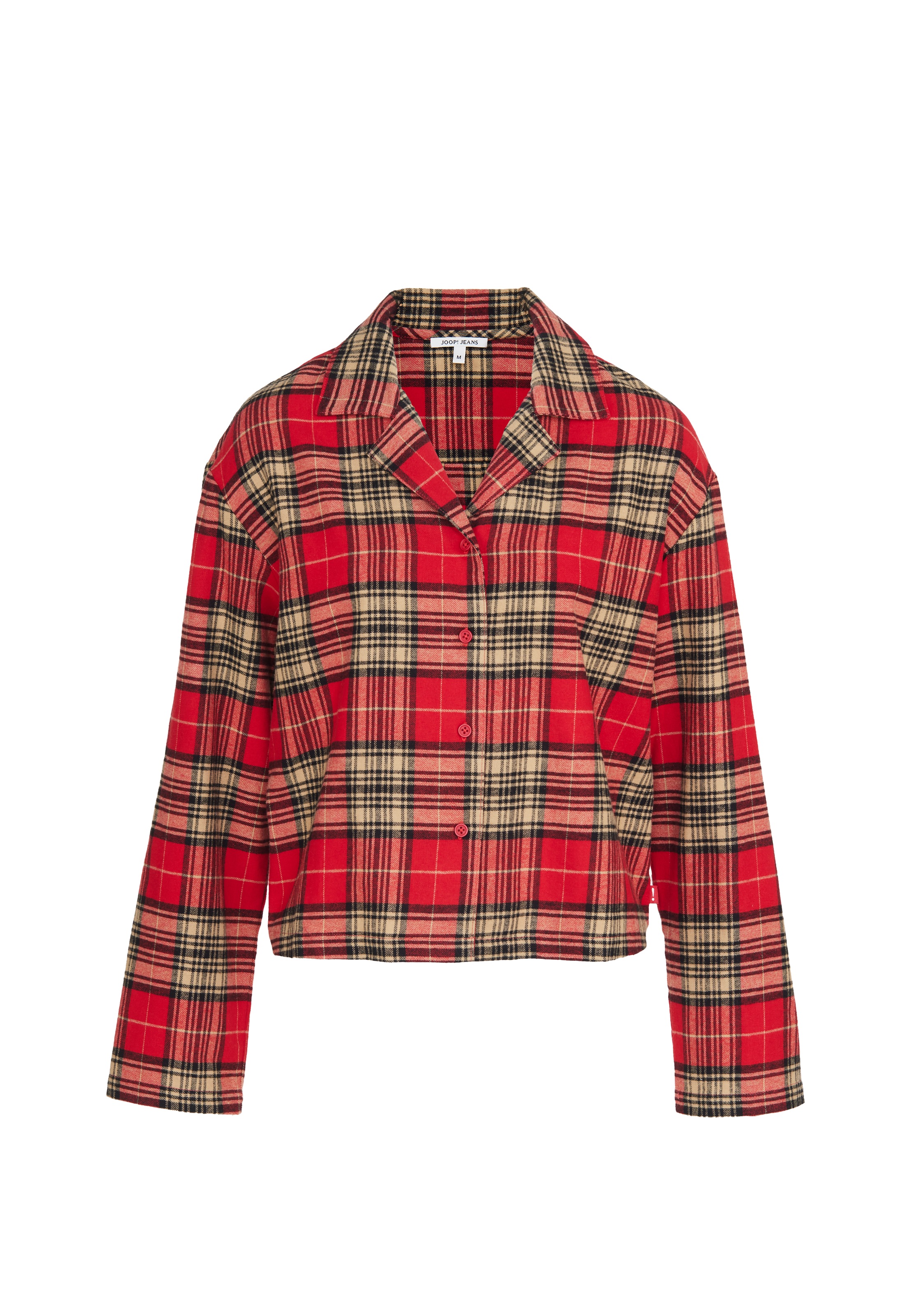 JOOP Jeans Pyjamaoberteil "After Dark (JOOP Jeans)", Karo-Design, Knöpfe, L günstig online kaufen