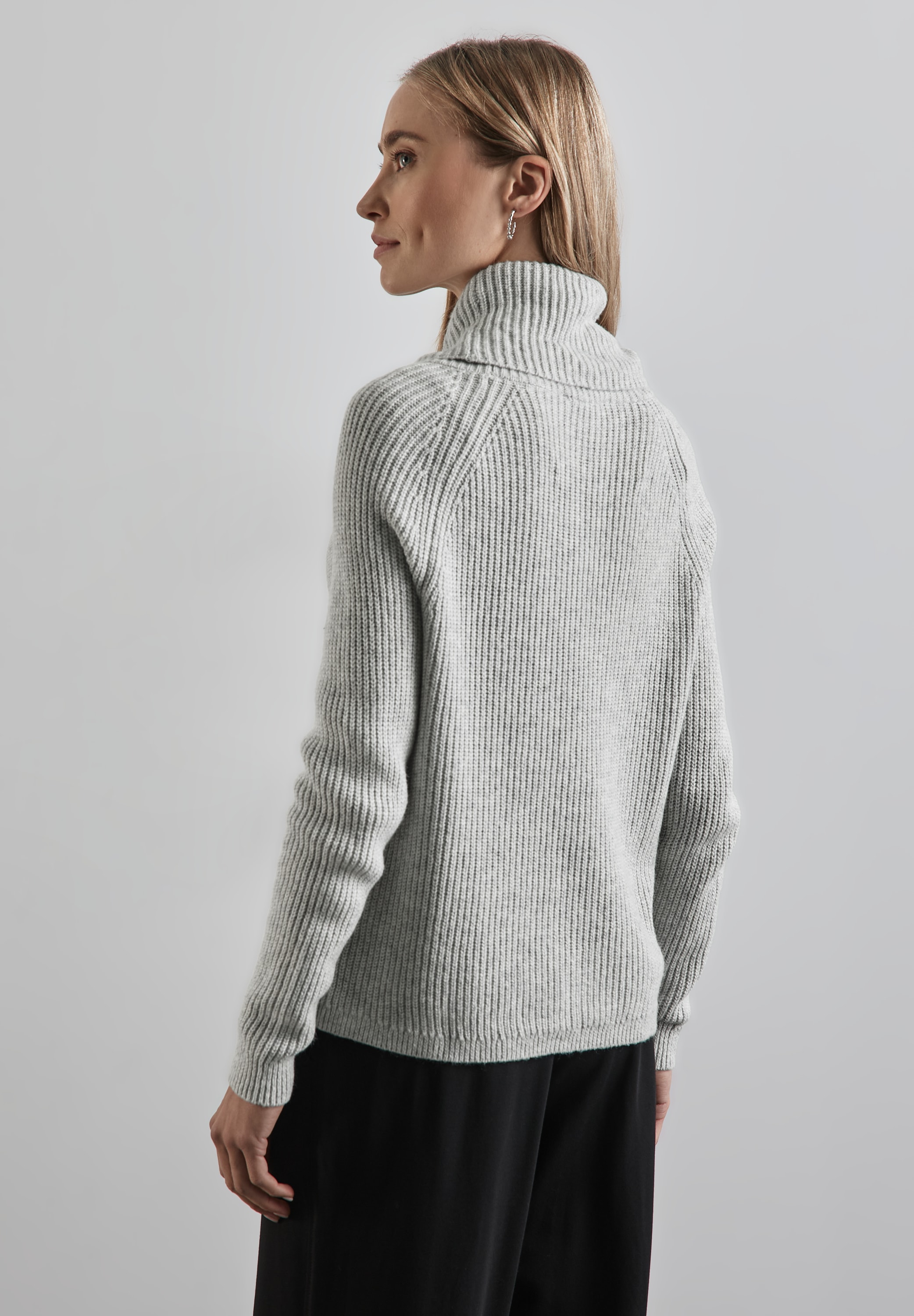 STREET ONE Rollkragenpullover, im soften Baumwoll-Mix günstig online kaufen