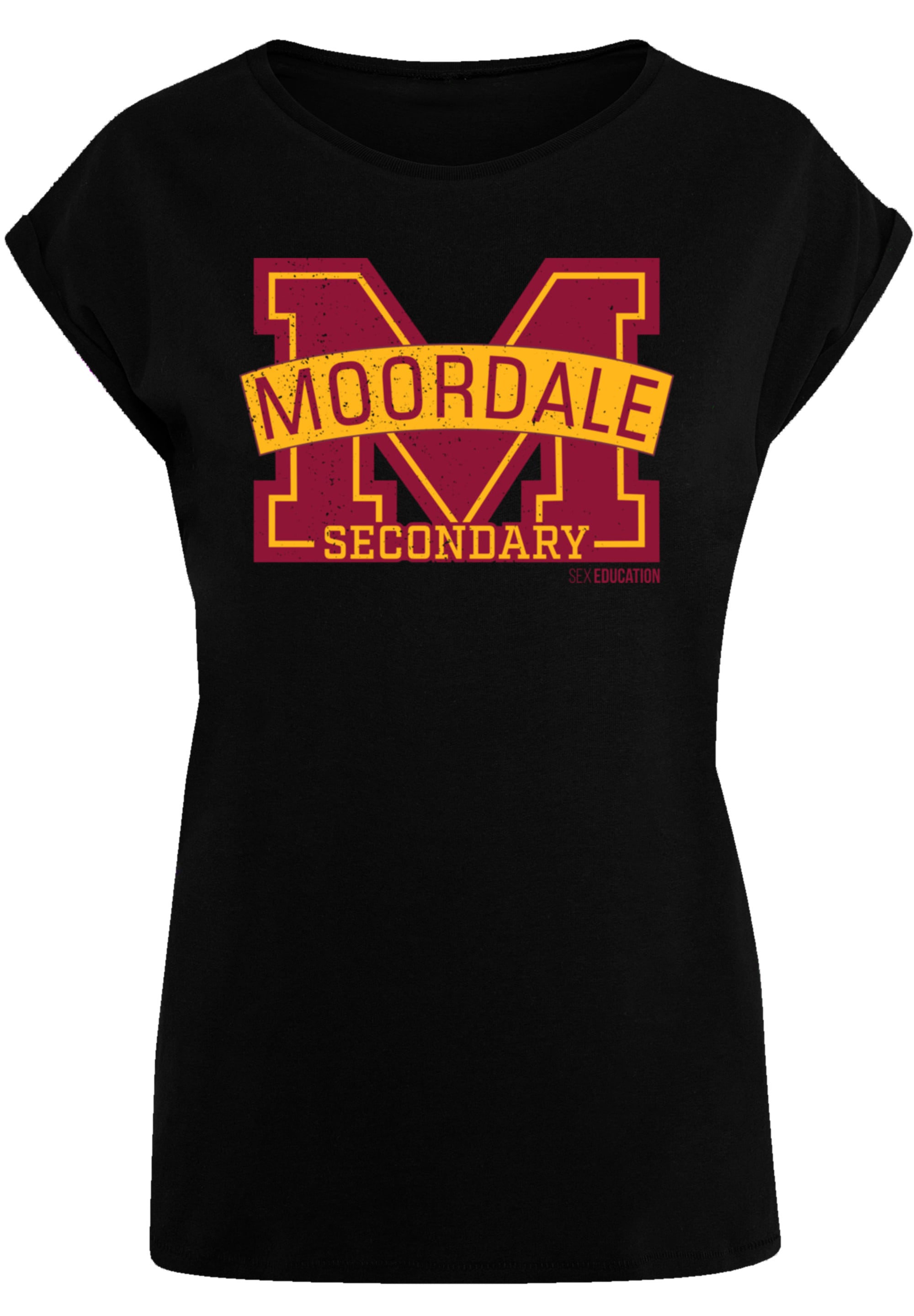 F4NT4STIC T-Shirt "Sex Education Moordale Cracked M Logo2", Premium Qualitä günstig online kaufen