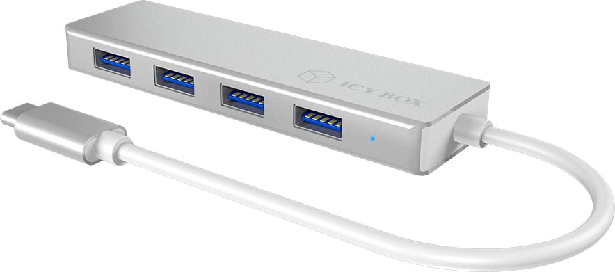 Computer-Adapter »ICY BOX 4 Port USB 3.0 Type-C Hub«