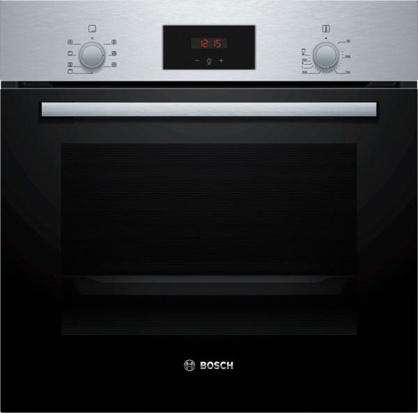 BOSCH Einbaubackofen »HBF133BR0«, Serie 2, HBF133BR0, mit Teleskopauszug nachrüstbar, ecoClean Direct