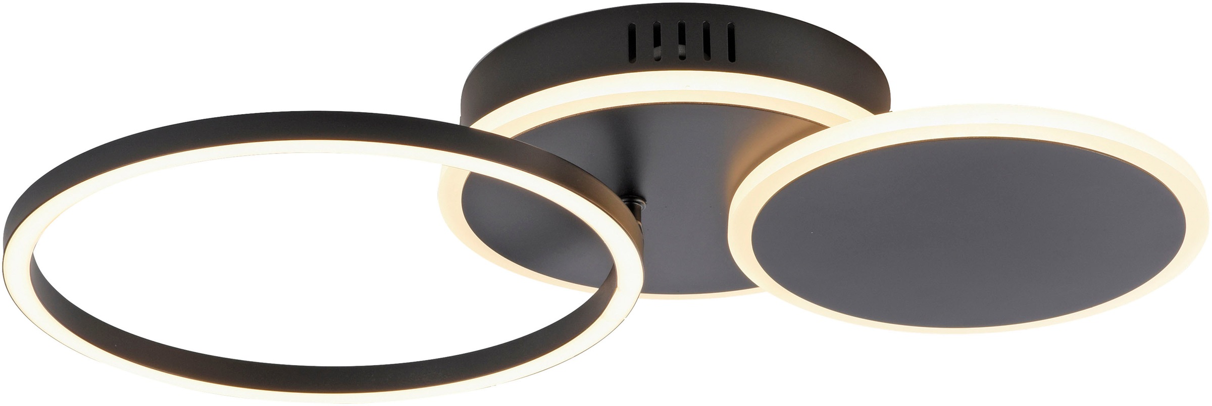 JUST LIGHT Deckenleuchte »SEVENT«, 1 flammig, Leuchtmittel LED-Board | LED fest integriert, LED