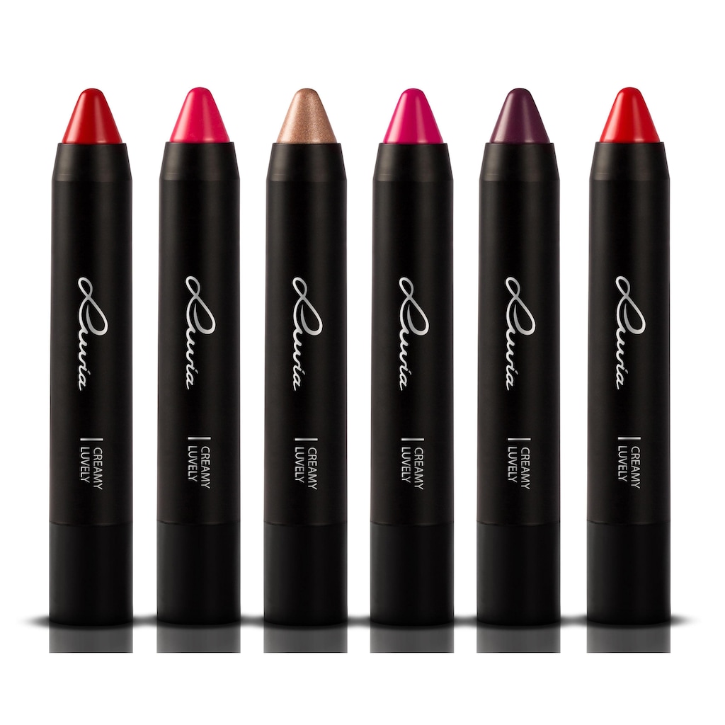 Luvia Cosmetics Lippenstift-Set »Creamy Luvely«, (6 tlg.)