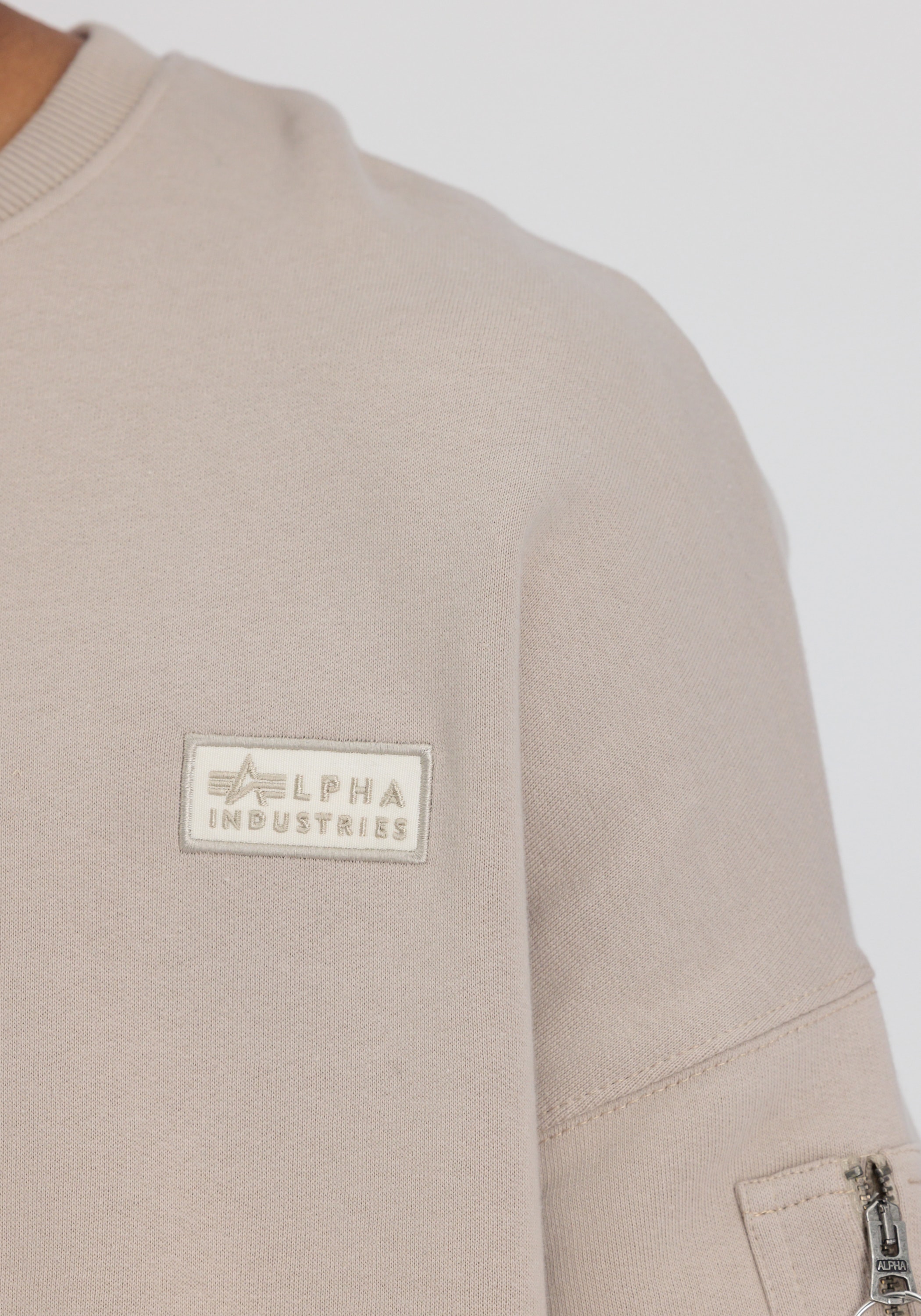 Alpha Industries Sweater »ALPHA INDUSTRIES Men - Sweatshirts Organics OS Sweater«