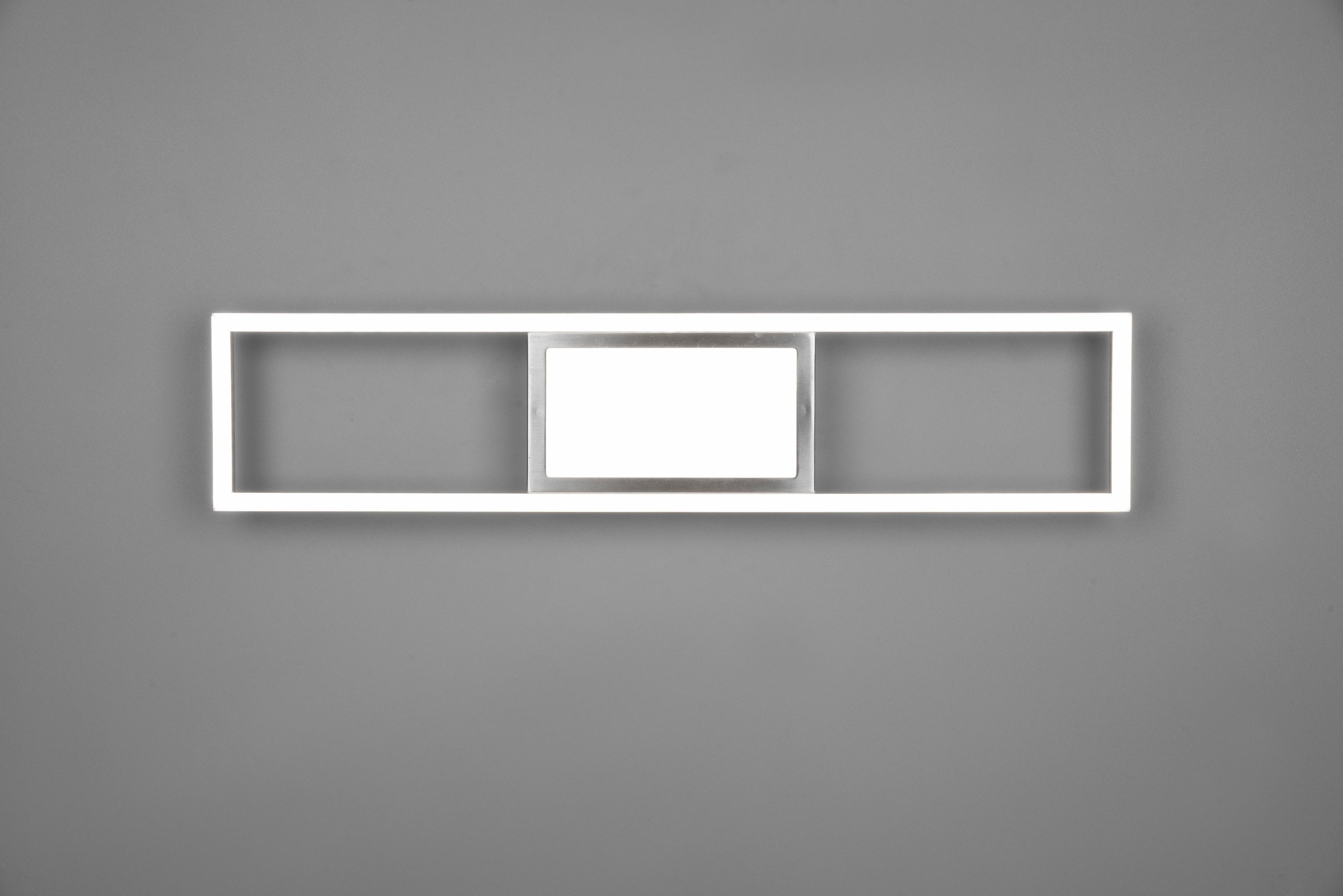 REALITY Leuchten LED Deckenleuchte »Rigido« LED-Board 1 Stk. Farbwechsler Deckenlampe mit Fernbedienung dimmbar Lichtfarbe einstellbar Memory