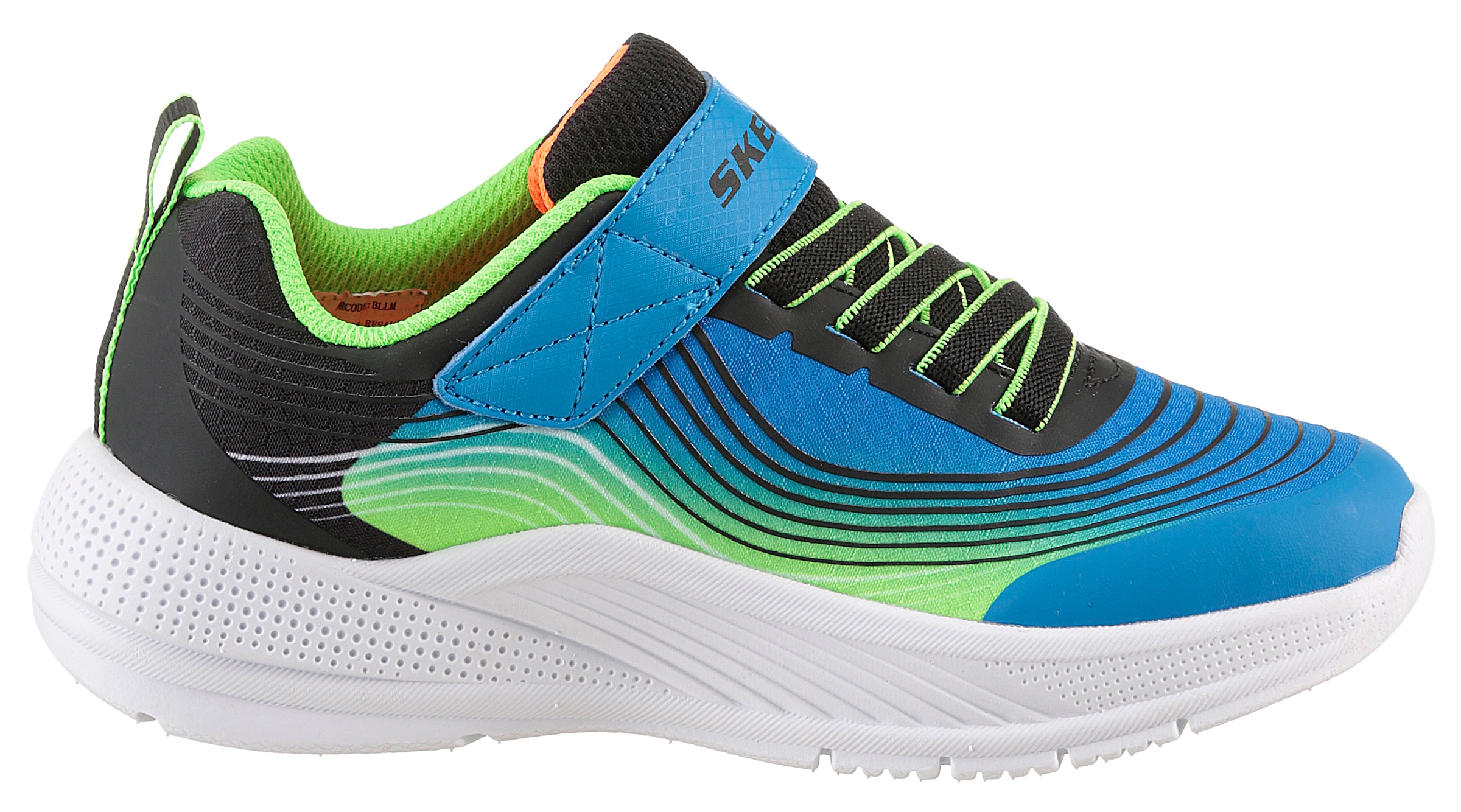 Skechers Sneaker »MICROSPEC ADVANCE«, Freizeitschuh mit Klettverschluss, Größenschablone zum Download