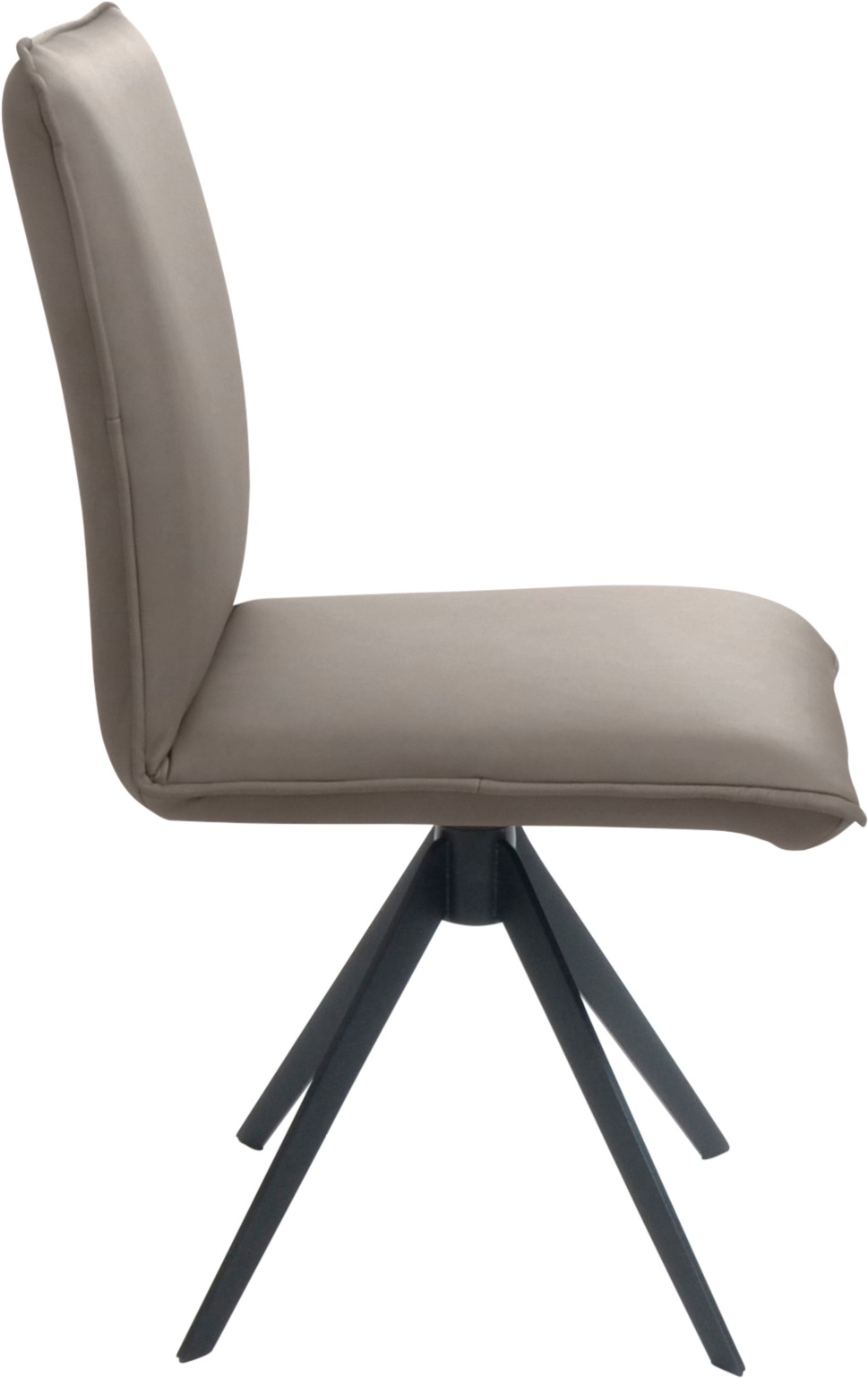 K+W Komfort & Wohnen Drehstuhl () Blitzdrehkreuz und Rückholfunktion, dekorativer 12mm Biese