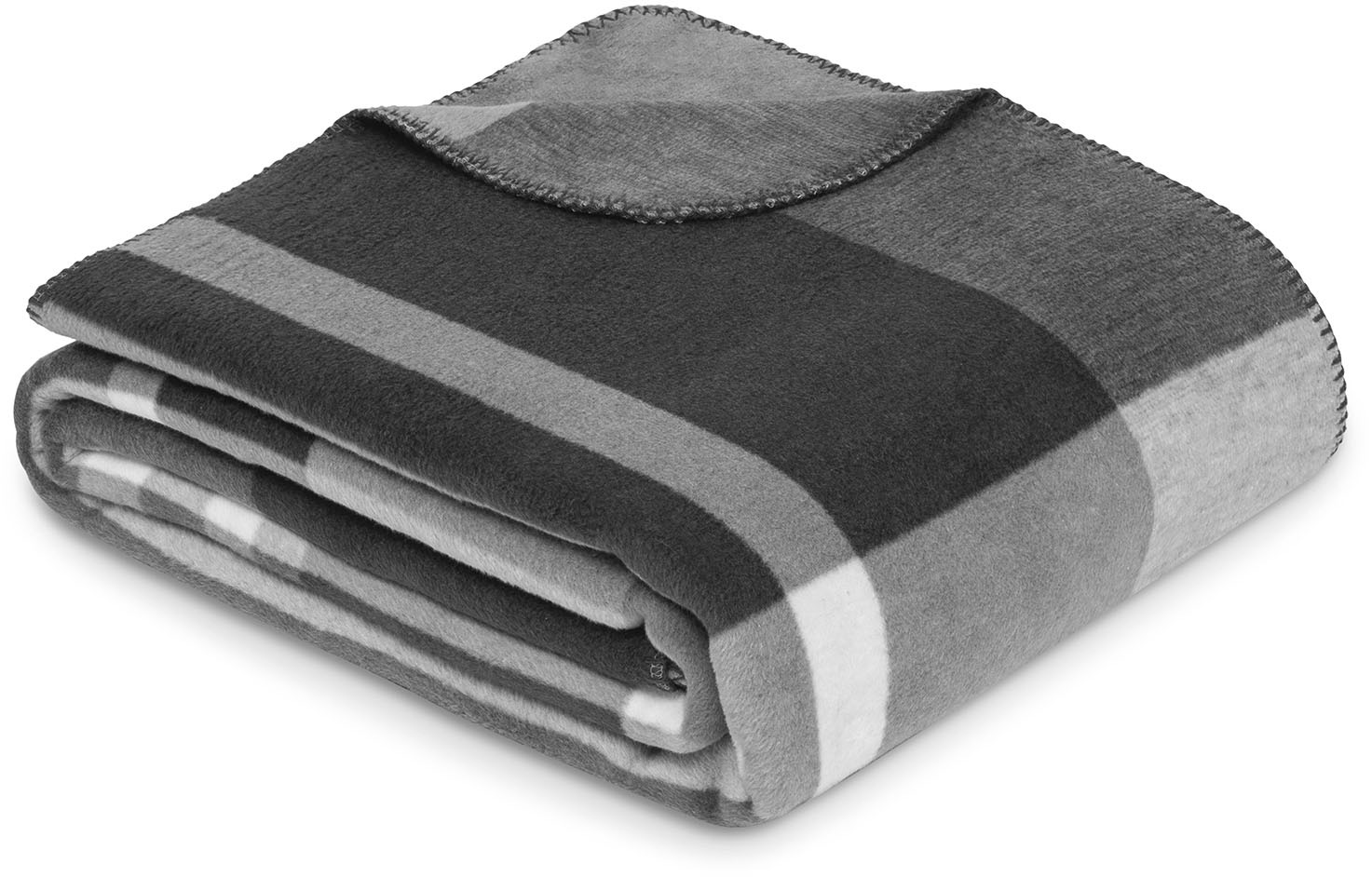 IBENA Wohndecke "Wohndecke Falkland" mit zeitlosem Karo-Design günstig online kaufen