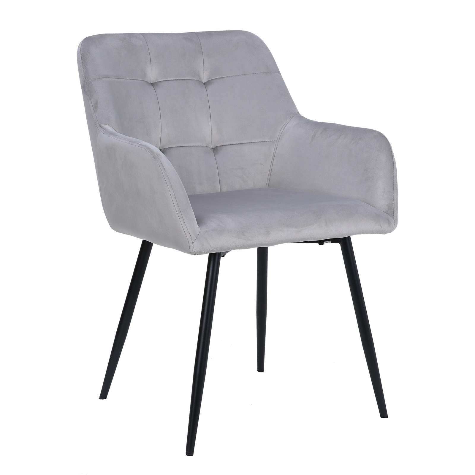 OTTO home Esszimmerstuhl »Bostony« () 2 Stk.gepolsterte Rückenlehne, Armlehne und Sitzfläche, Sitzhöhe 49 cm