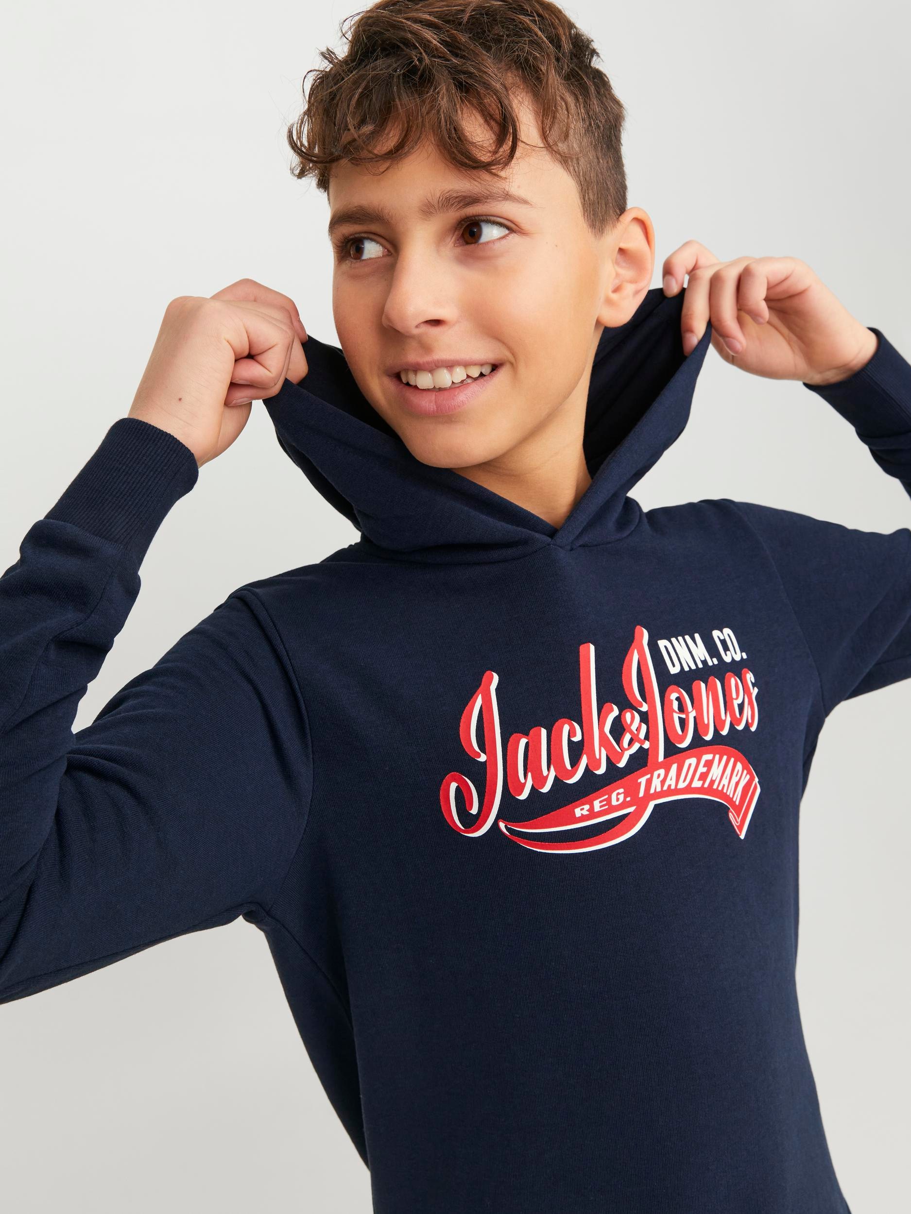 Jack & Jones Junior Hoodie »JJELOGO SWEAT HOOD 2 COL 24 SN JNR«