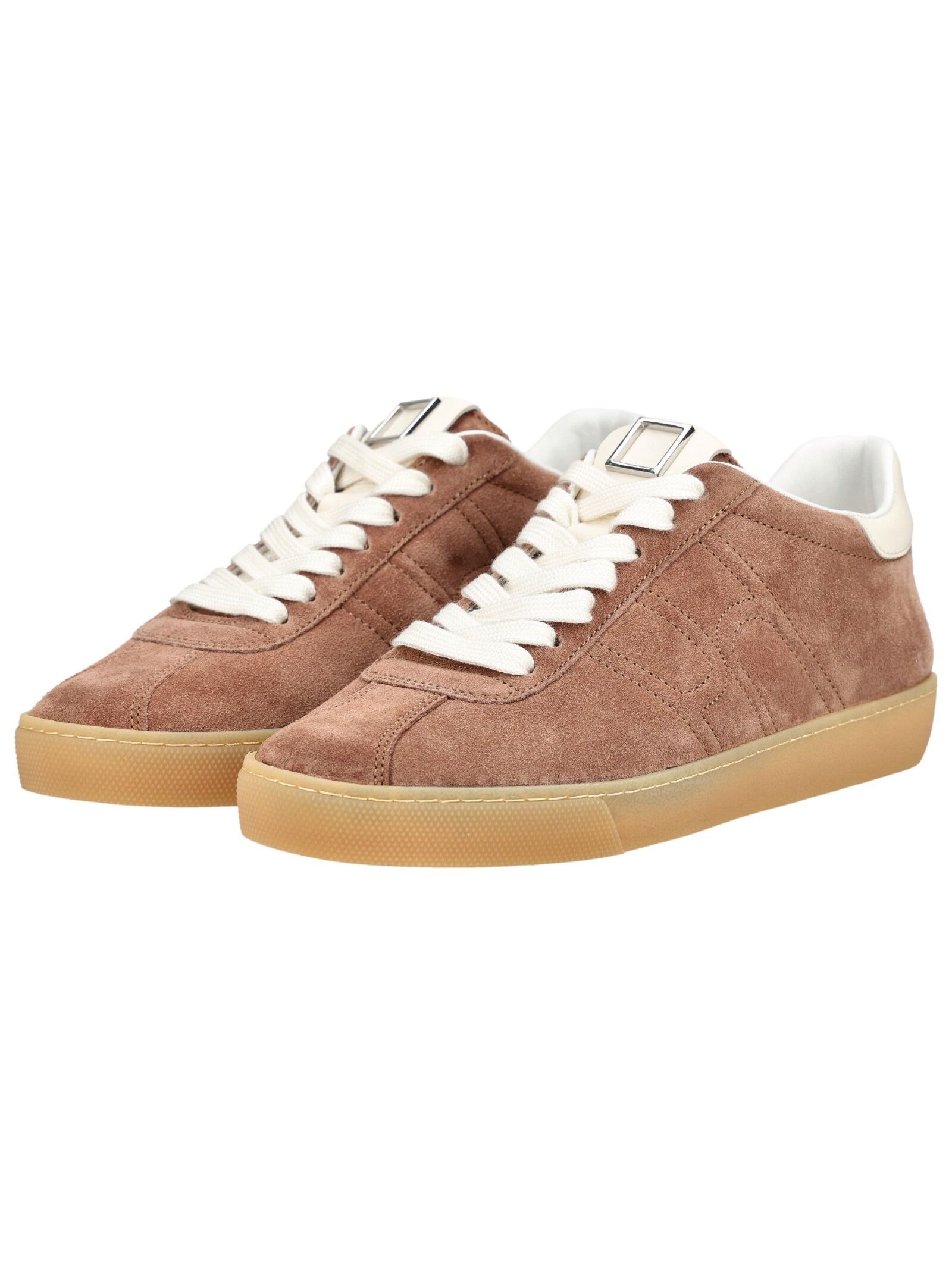 Sneaker HÖGL "Högl Sneaker Veloursleder", Herren, Gr. 40, braun, weiß, Veloursleder, Schuhe Sneaker 3