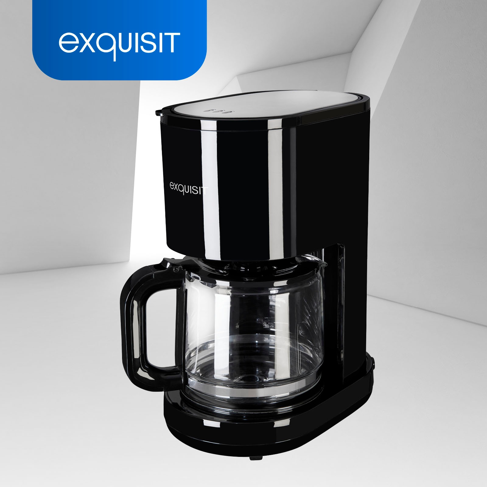 exquisit Filterkaffeemaschine "KA 6103 swi" 1,25 l Kaffeekanne Papierfilter günstig online kaufen