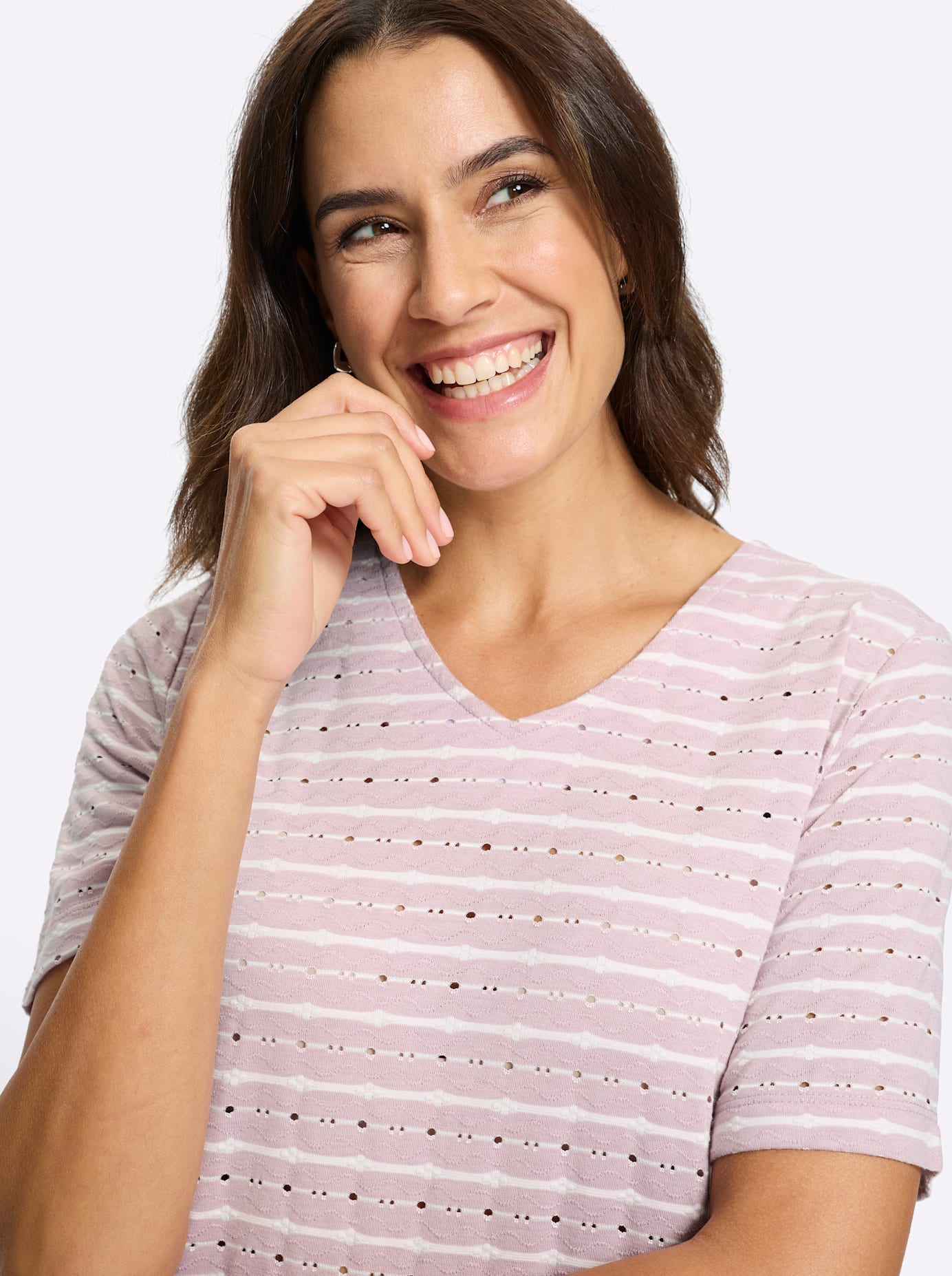 Inspirationen V-Shirt »V-Shirt« 1 tlg.