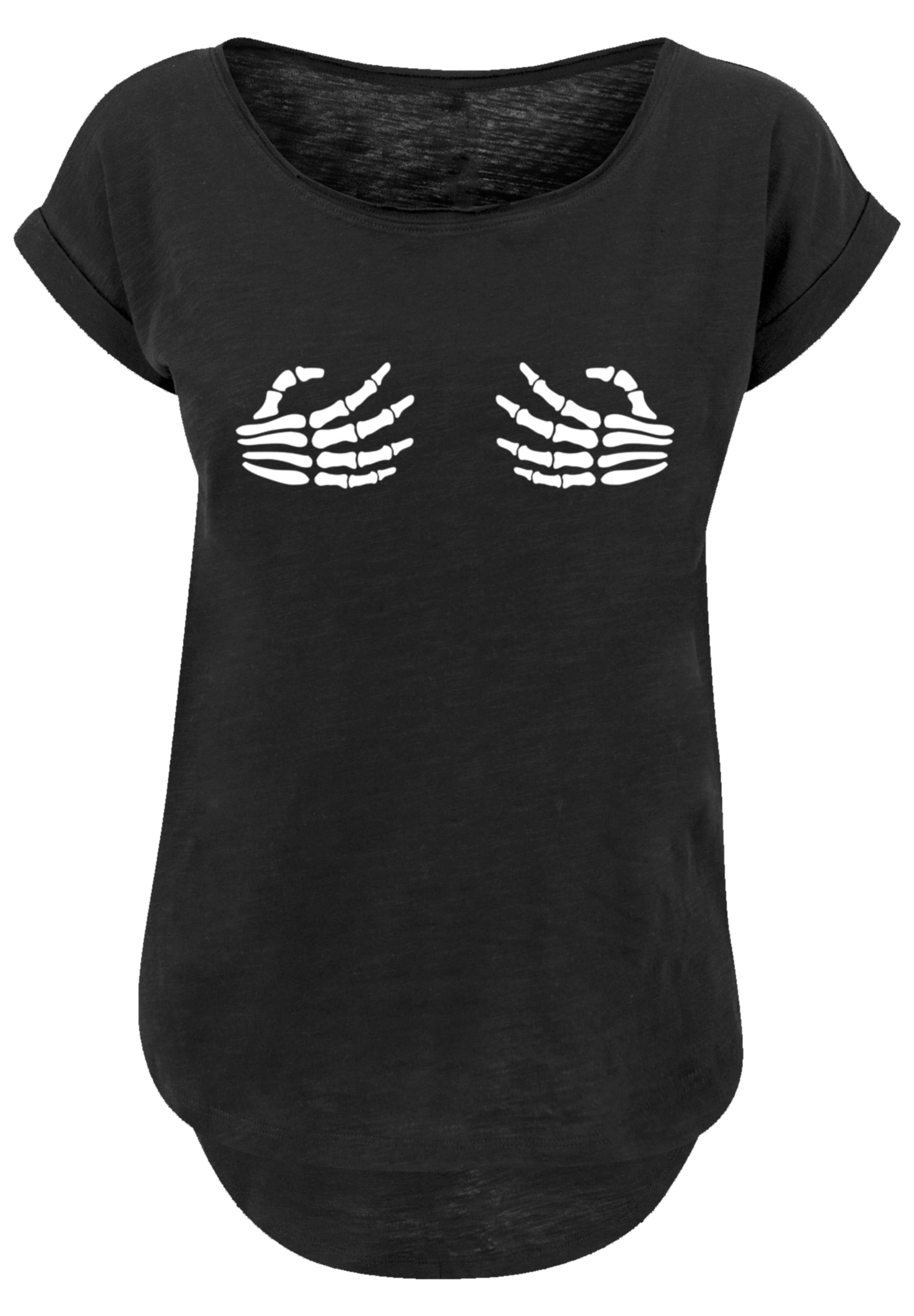 F4NT4STIC T-Shirt "Halloween Skull Grabbing Hands" Premium Qualität günstig online kaufen
