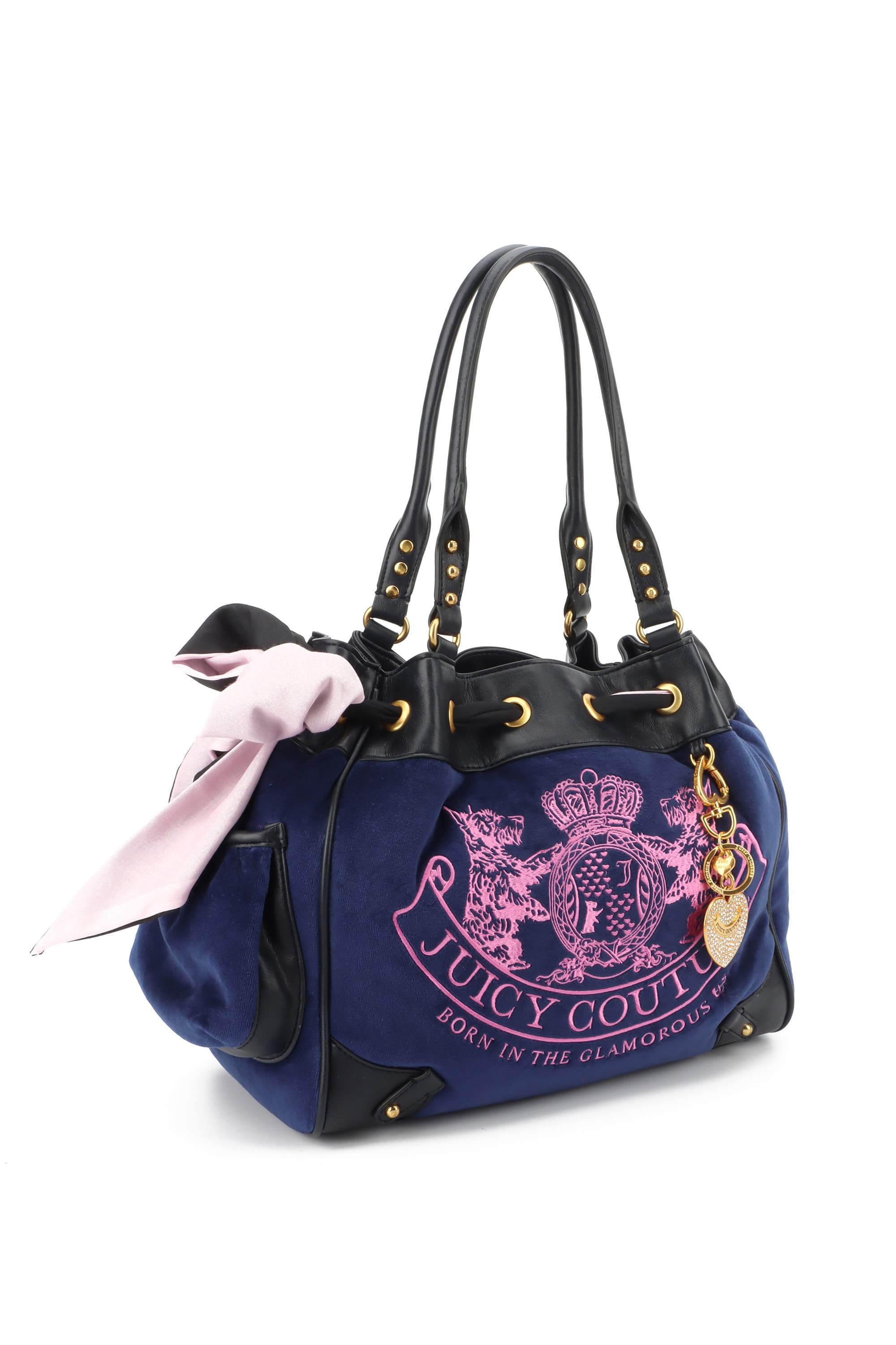 Juicy Couture Tragetasche »DAYDREAMER CLASSIC CREST LARGE DOUBLE HANDLE BAG.. Damen« Tragetasche Damen, Shopper, Einkaufstasche, Fashion, Lifestyle, Sale