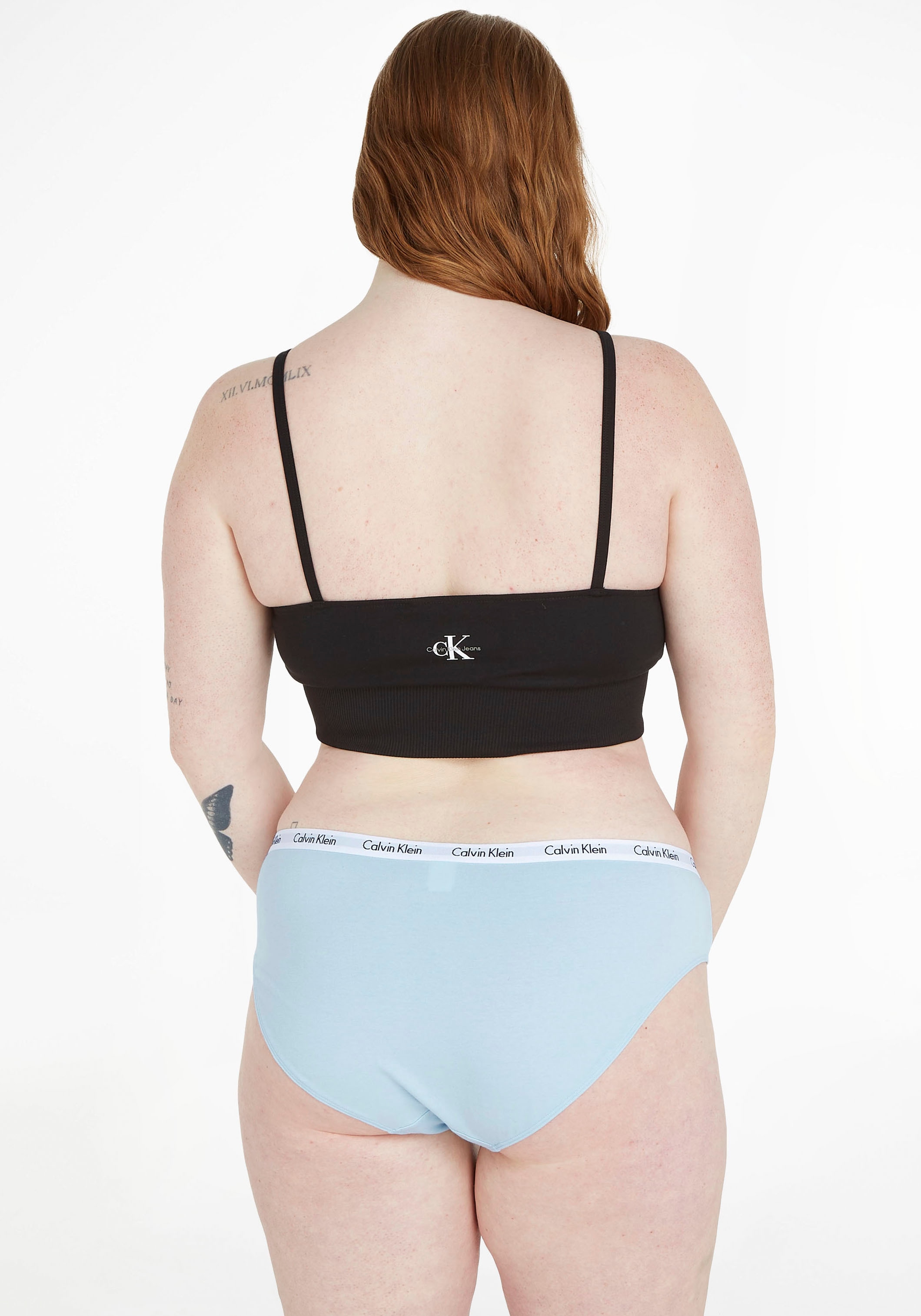 Calvin Klein Underwear Bikinislip, (Packung, 3 St., 3er-Pack), in uni und gestreift