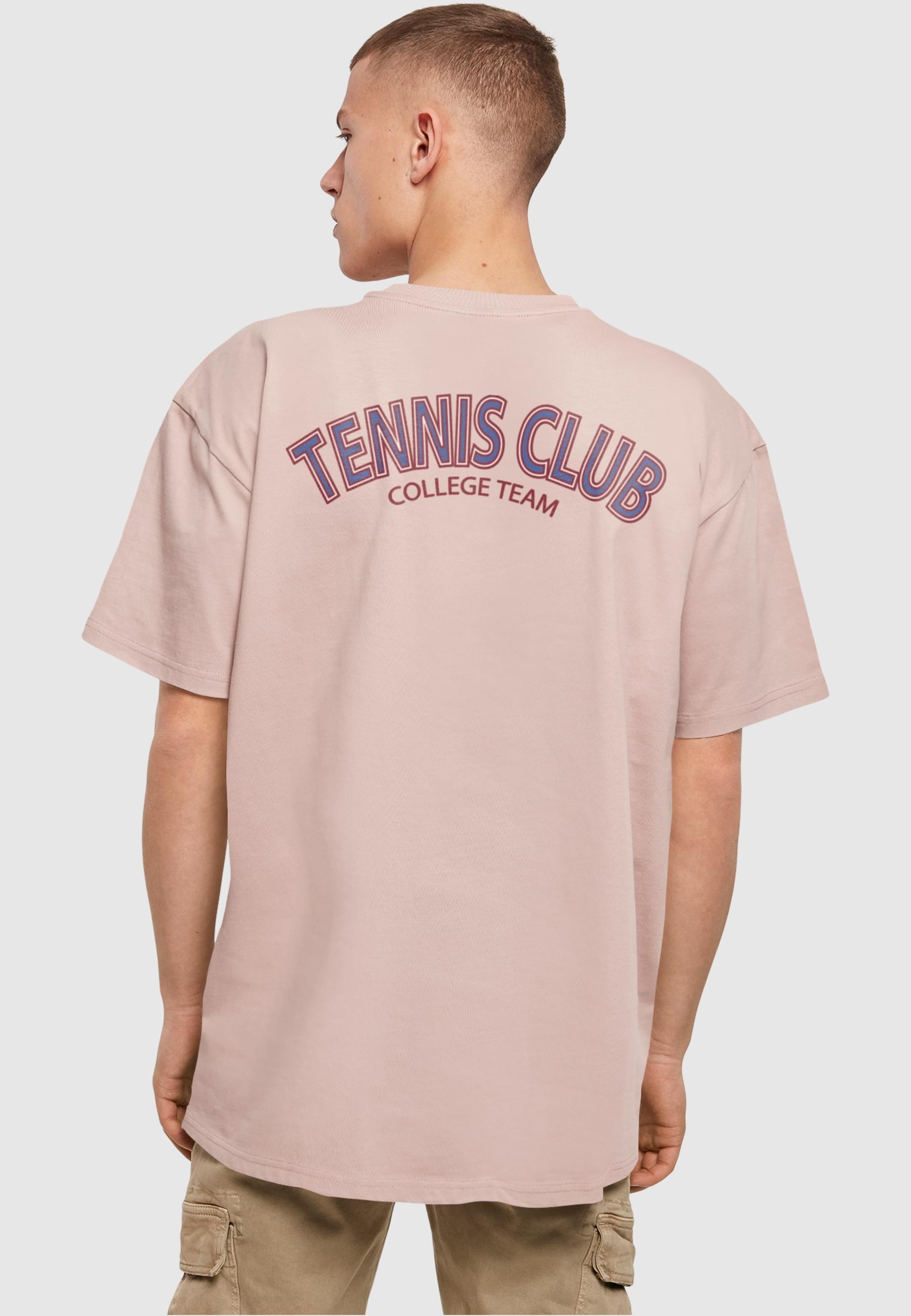 Merchcode T-Shirt »Merchcode Herren College Club Heavy Oversized Tee«, (1 tlg.)