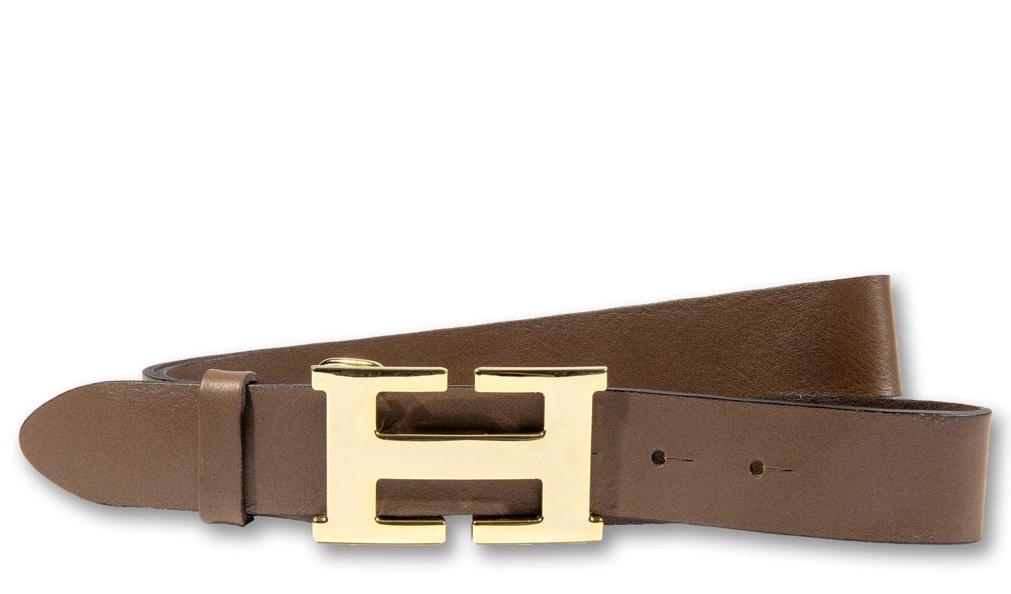 Silbergift Koppelgürtel "Koppelgürtel mit stylisch goldfarbener Designschli günstig online kaufen