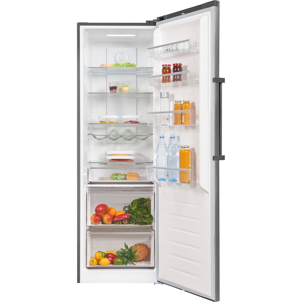 exquisit Vollraumkühlschrank »KS360-V-HE-040D«, KS360-V-HE-040D, 185 cm hoch, 60 cm breit