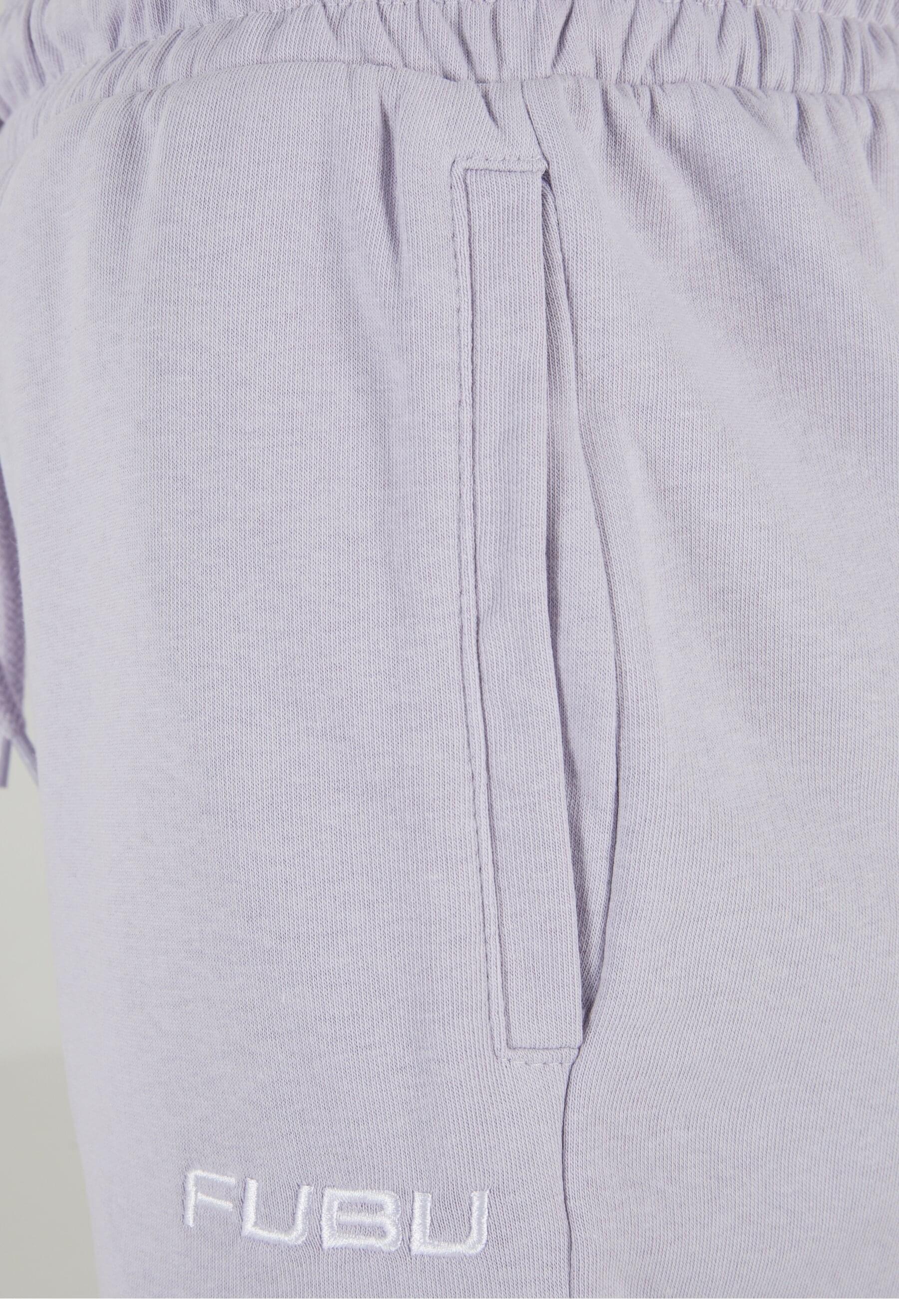 Karl Kani Stoffhose »Karl Kani Damen FW222-008-1, Corporate Sweat Shorts light purple«, (1 tlg.)
