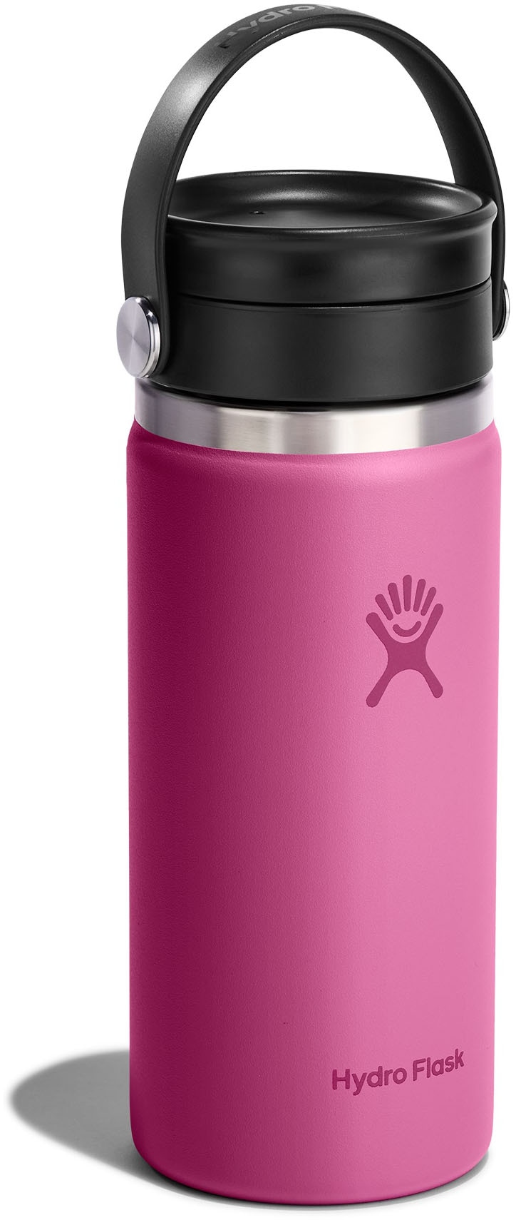 Hydro Flask Thermobecher »16 Oz Wide Flex SIP Lid«, (1 tlg.), Hochwertiger 18/8 Edelstahl