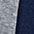 grey-meliert, blau