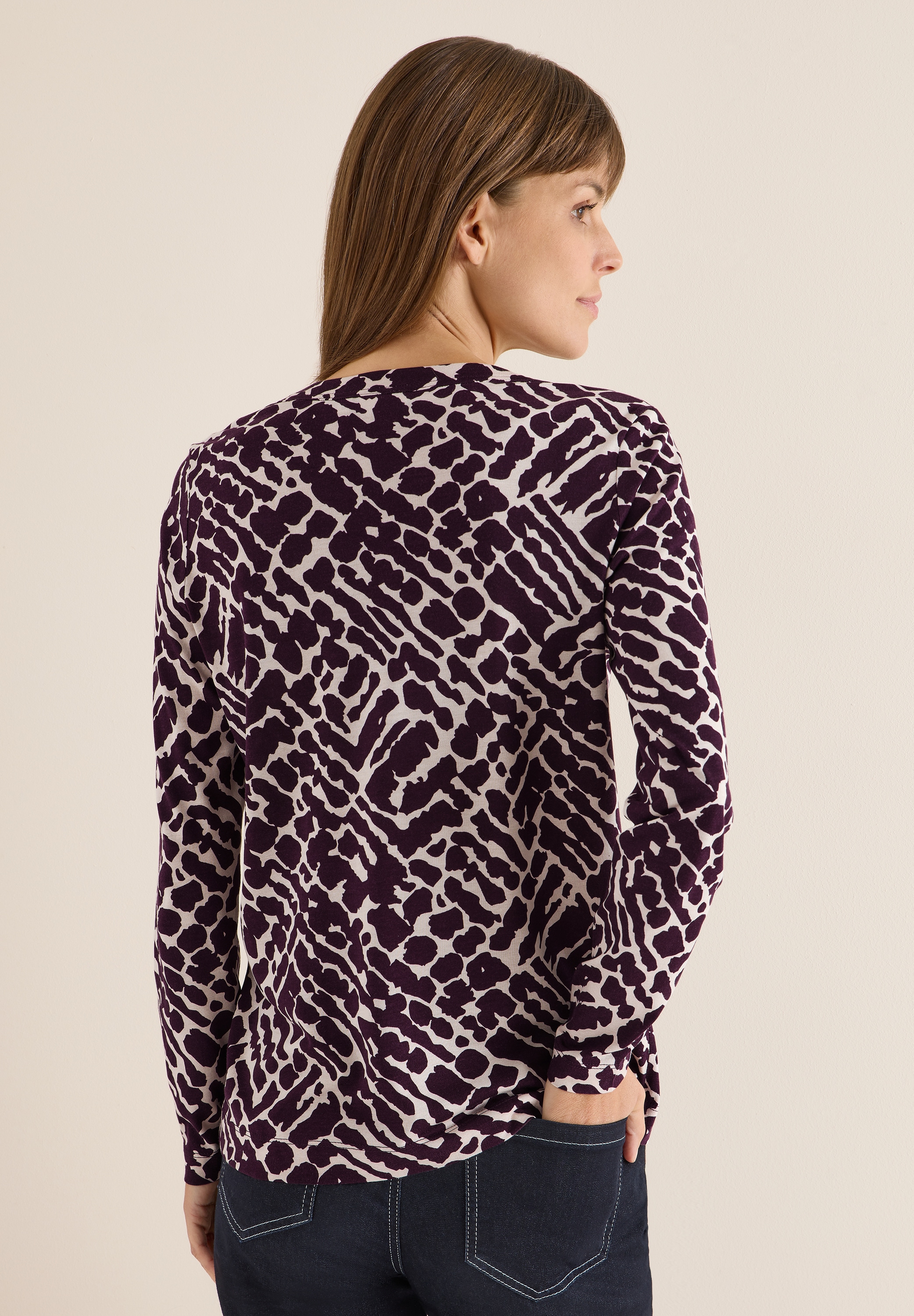 Cecil Langarmshirt im Tunika-Style