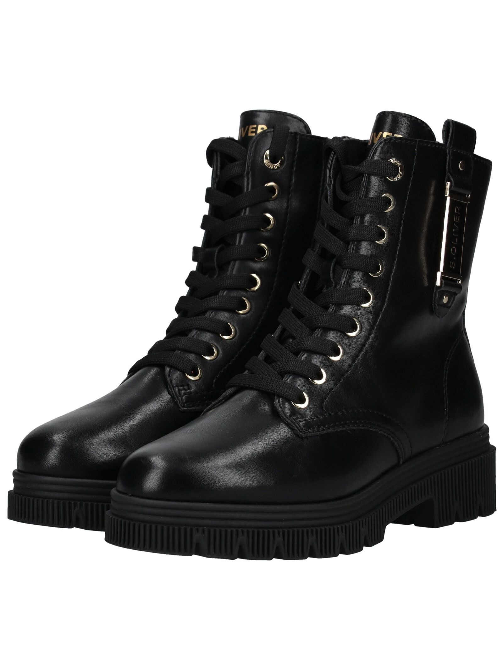 s.Oliver Schnürstiefelette »s.Oliver Stiefelette Lederimitat«