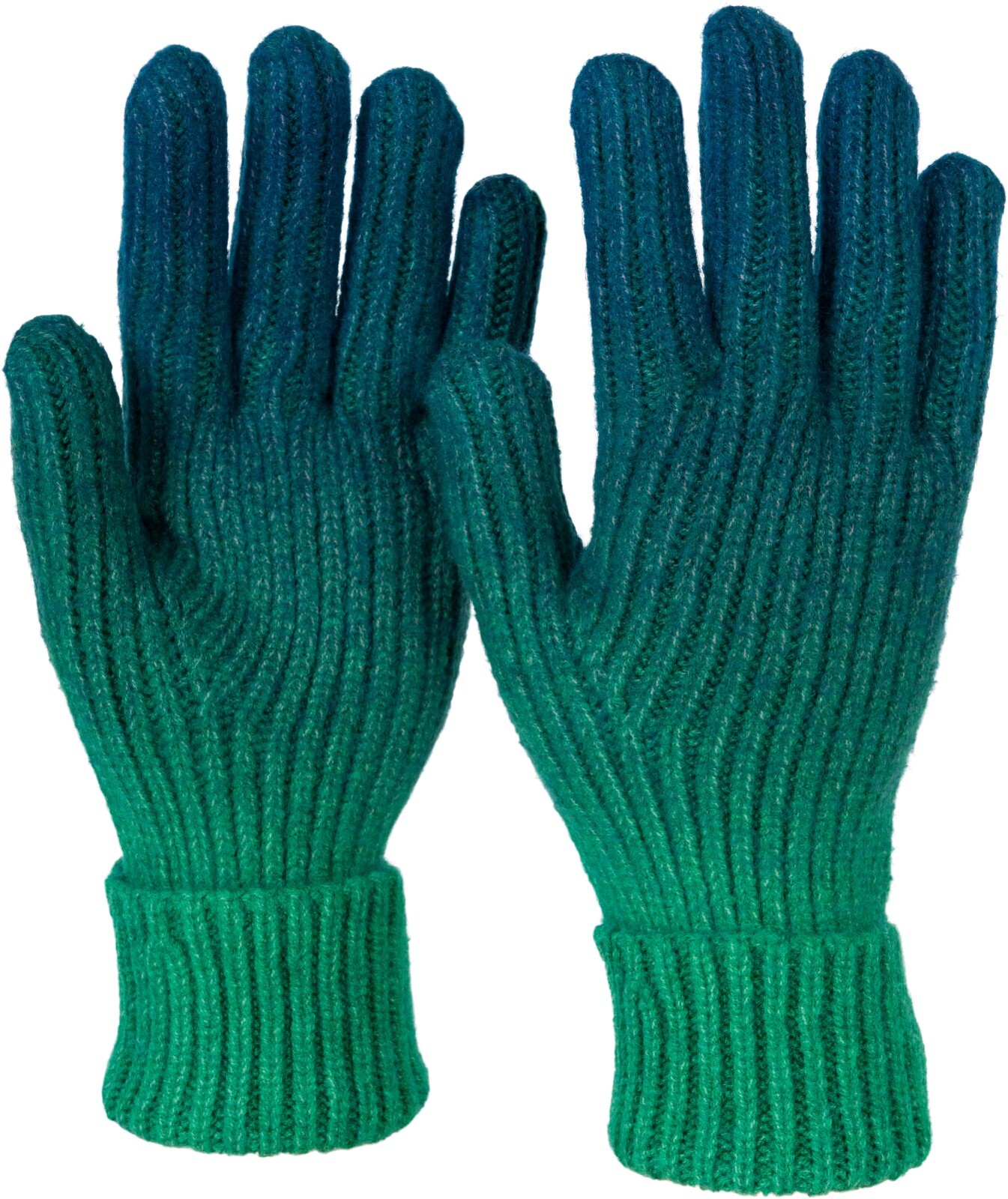 styleBREAKER Strickhandschuhe "Strickhandschuhe Farbverlauf Muster" 2 Stk.