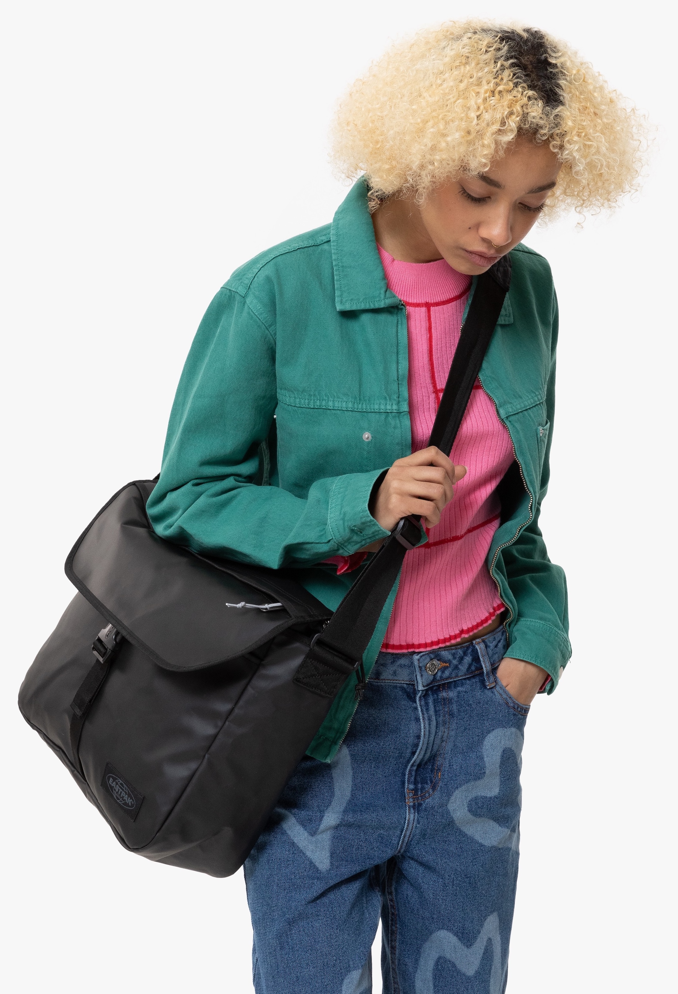 Eastpak Messenger Bag »Delegate +«, Umhängetasche Arbeitstasche Schultasche