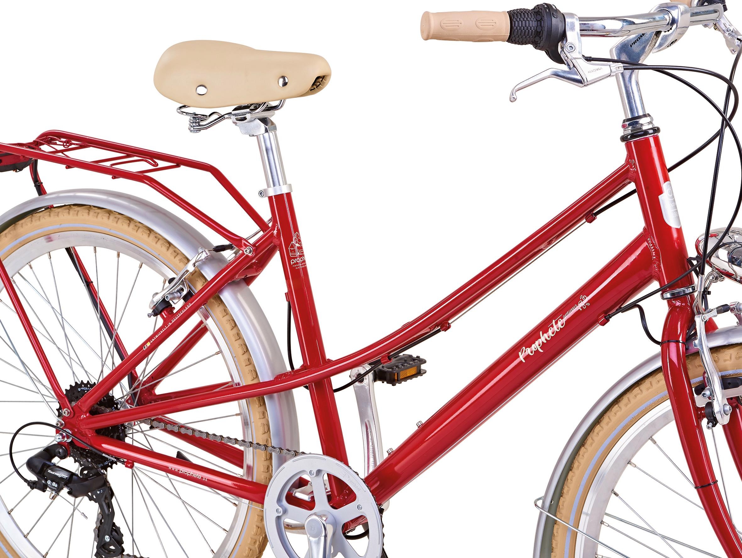 fahrrad 26 zoll alu prophete rot