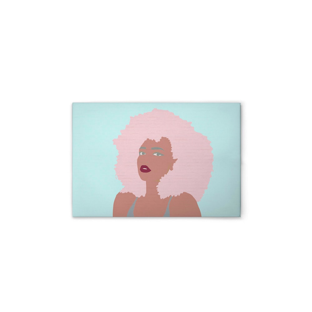 A.S. Création Leinwandbild "Whitney 1 - Wandbild Grün Rosa Braun Keilrahmen günstig online kaufen