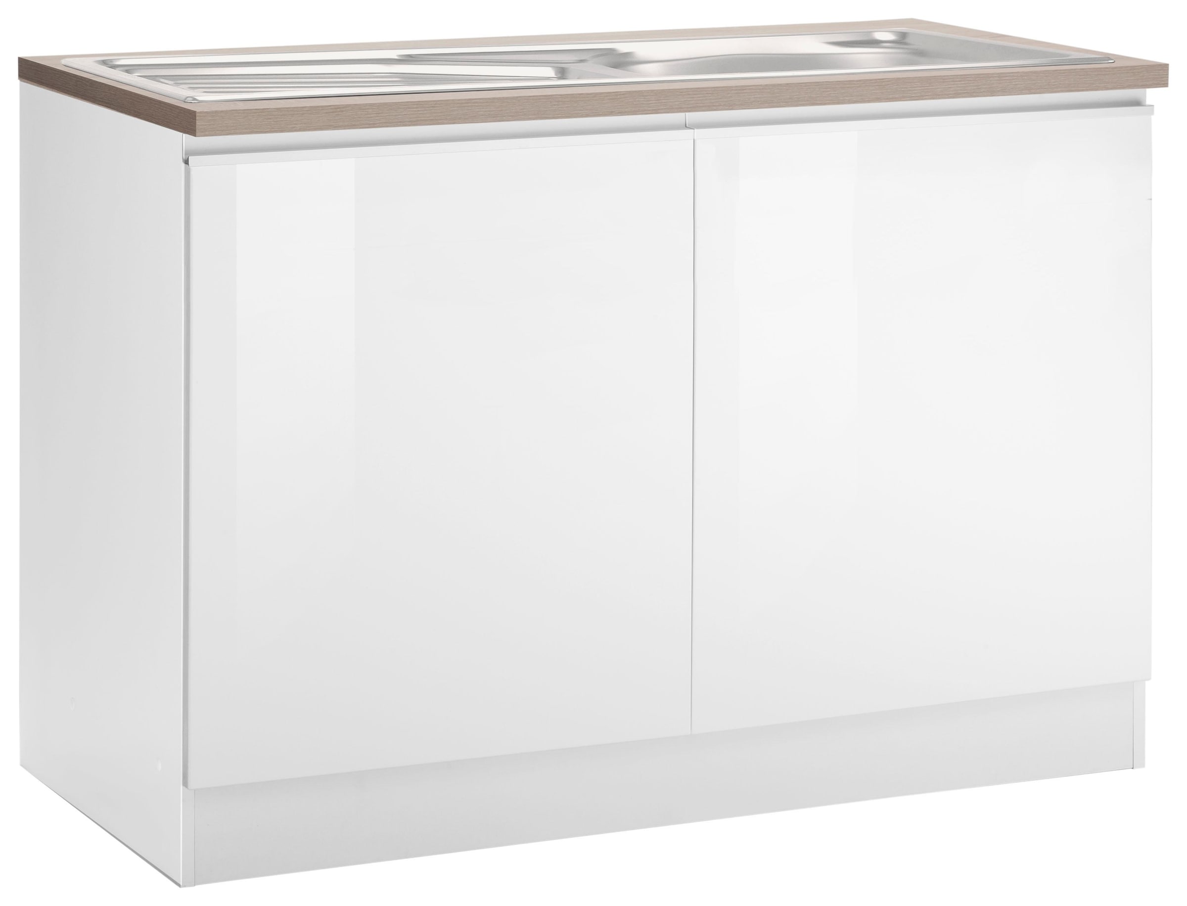 KOCHSTATION Spülenschrank »KS-Ohio«, Breite 120 cm