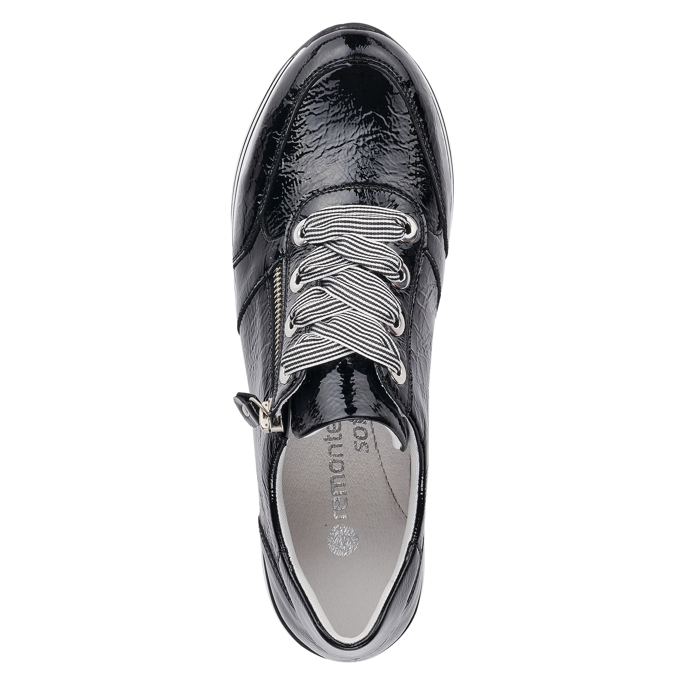 Remonte Plateausneaker, Freizeitschuh, Halbschuh, Schnürschuh mit gepolstertem Schaftrand