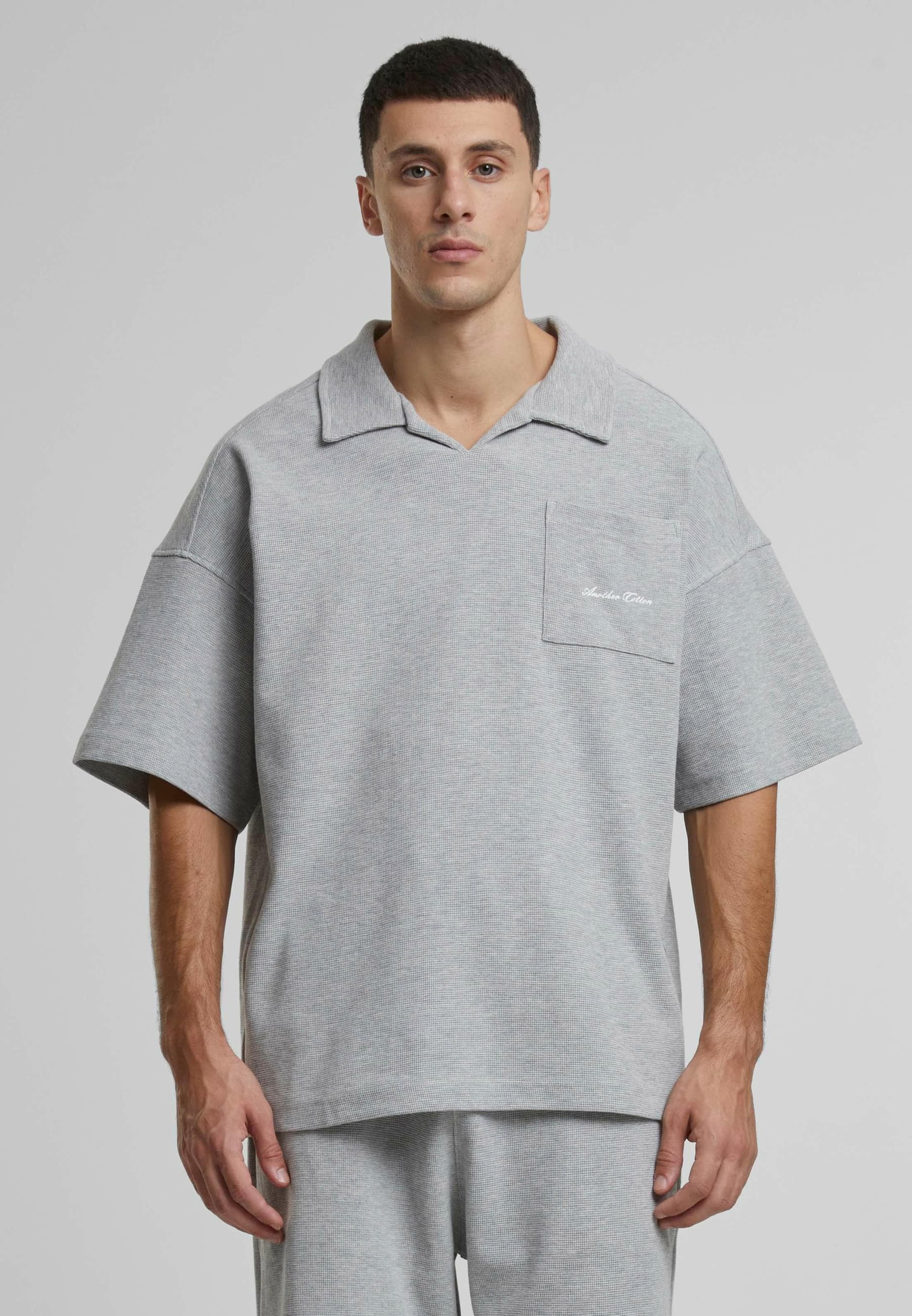 Another Cotton Lab Poloshirt »Another Cotton Lab Another Waffle Oversized Polo Shirt«, (1 tlg.)