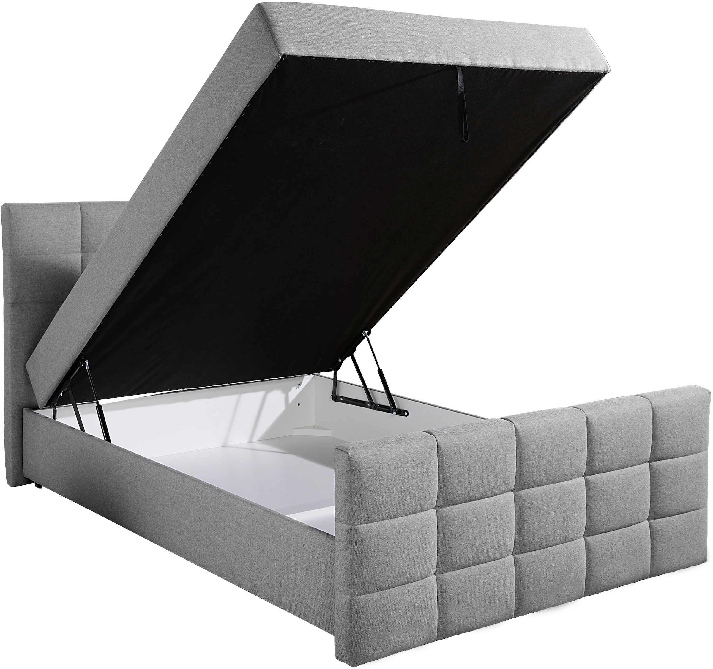 Home affaire Boxbett Boxbett mit Bettkasten und Fußteil, inkl. Topper