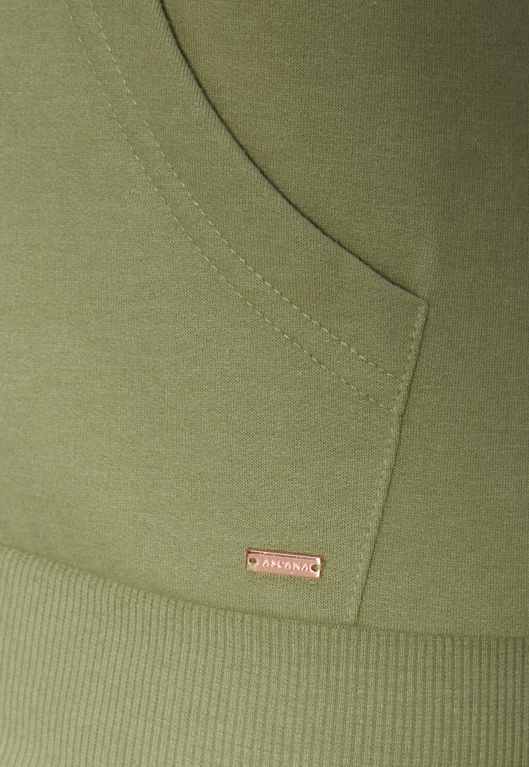 LASCANA Hoodie, mit Statement Druck, Loungewear