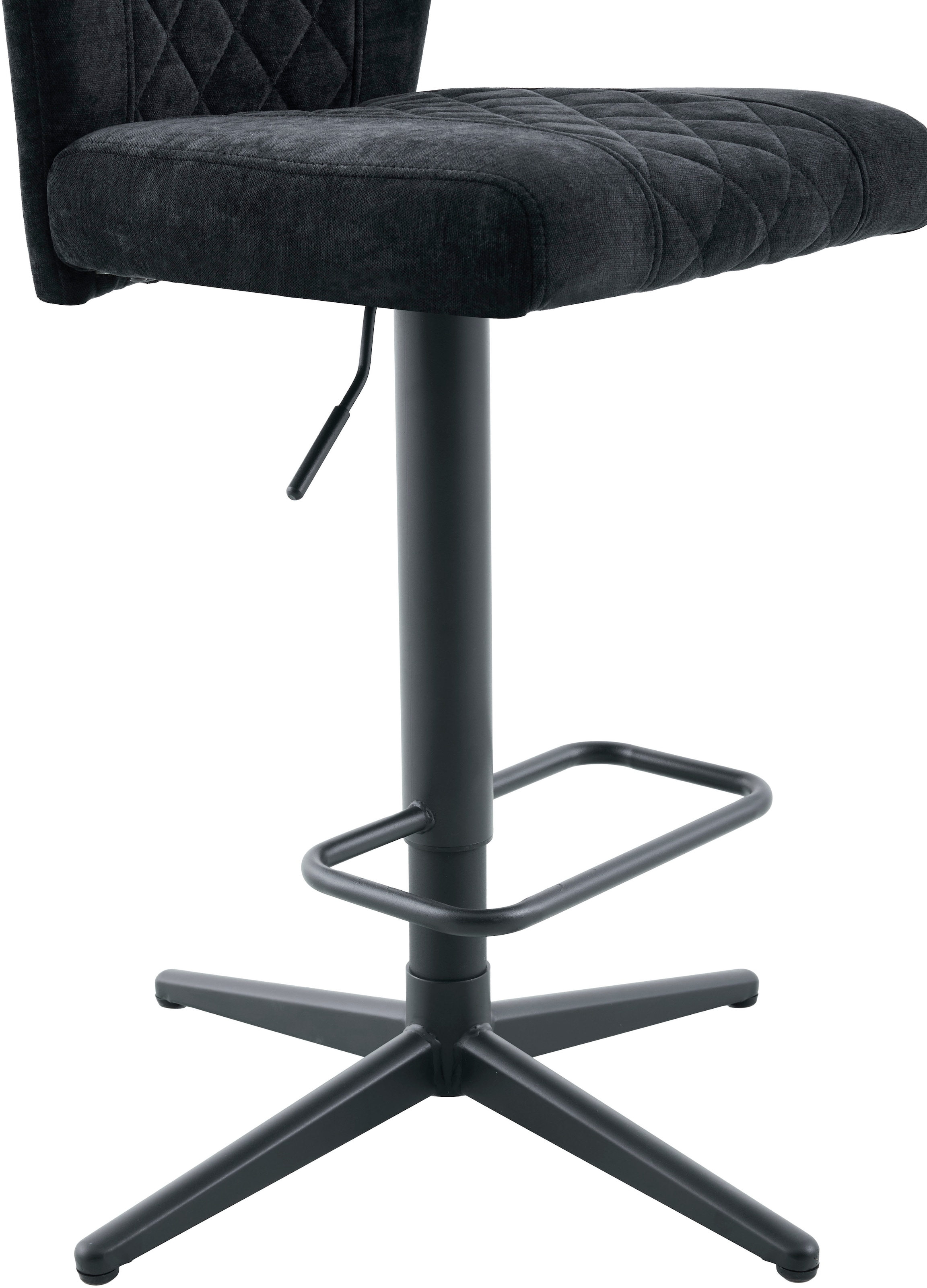 HELA Barhocker »BABSI« Set, 2 Stk. tlg. 360° drehbar, höhenverstellbar mit Gasdruckfeder, Sternfuß