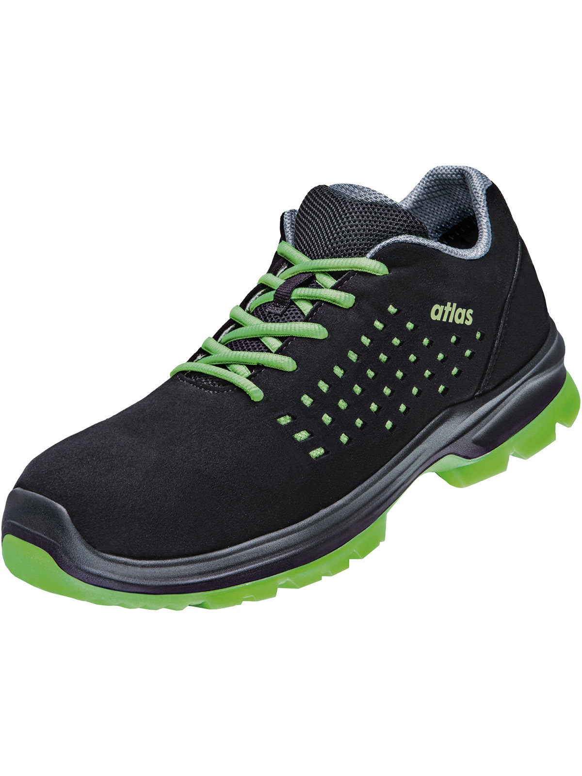 ATLAS SCHUHE Sicherheitsschuh "Sicherheitsschuhe SL 205 XP green ESD", 43, schwarz, Schuhe