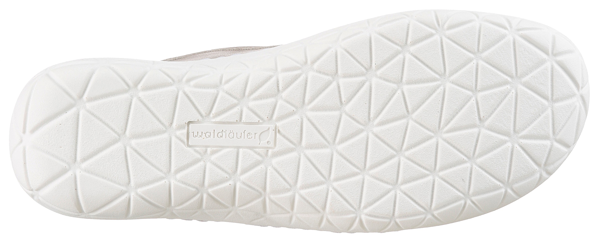 Slip-On Sneaker WALDLÄUFER "K-MILENA", Damen, Gr. 5 (38), gold (bronzefarben, weiß), Nappaleder, metallic, Schuhe, Komfortschuh, Bequemschuh in extrabreiter Weite K 3