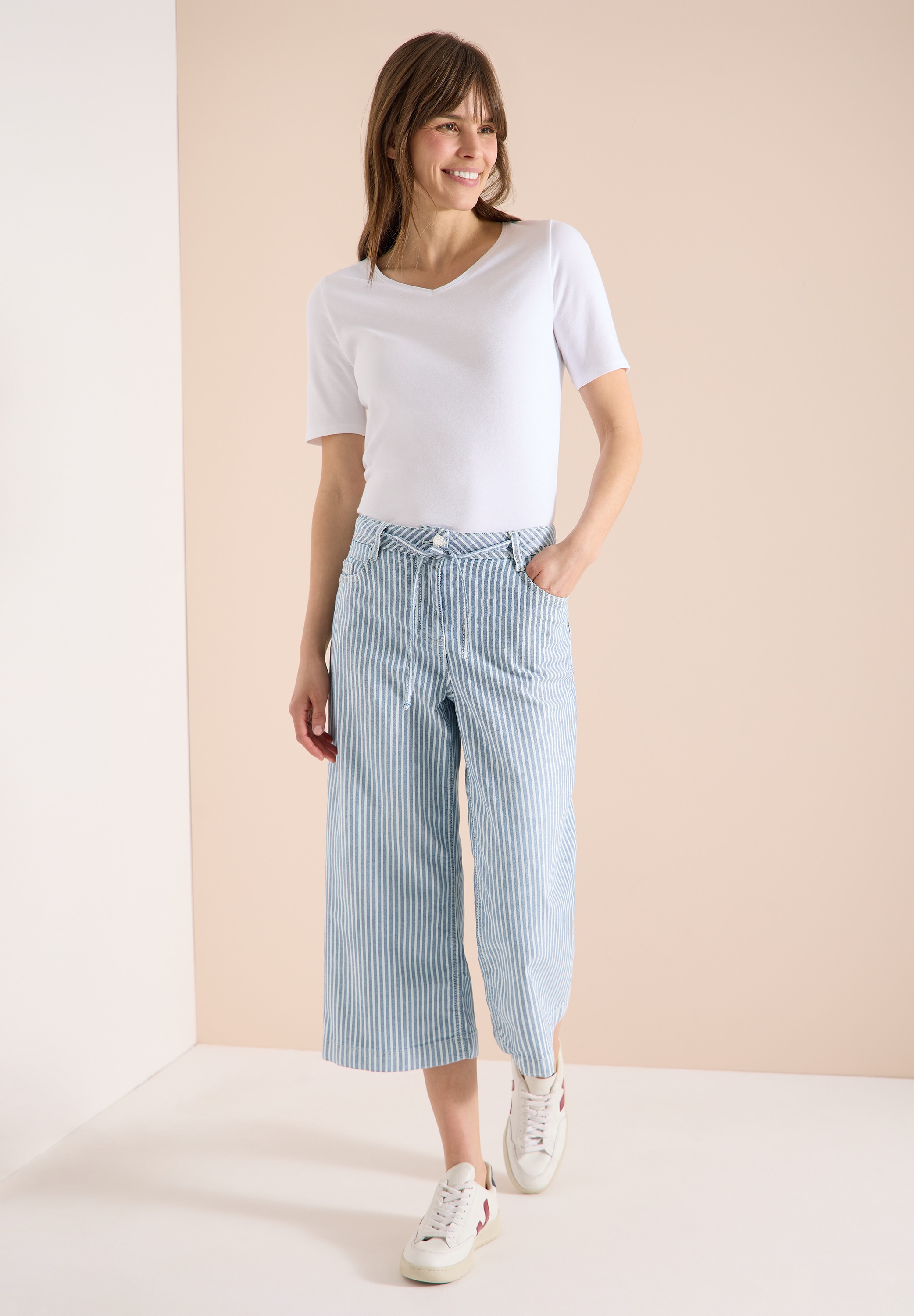 Cecil Loose-fit-Jeans aus Baumwolle mit Stretchanteil