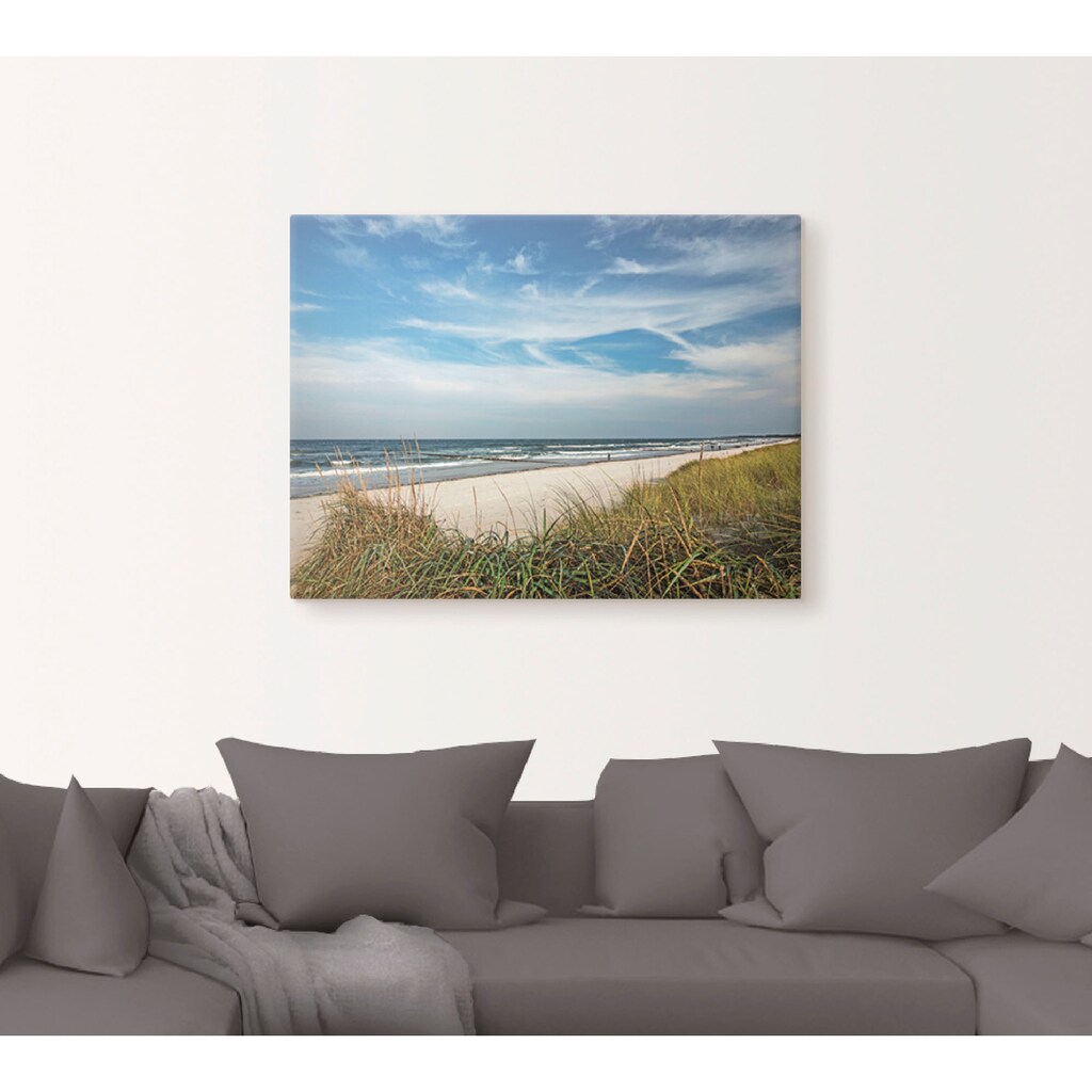 Artland Wandbild »Urlaubfeeling«, Strand, (1 St.)