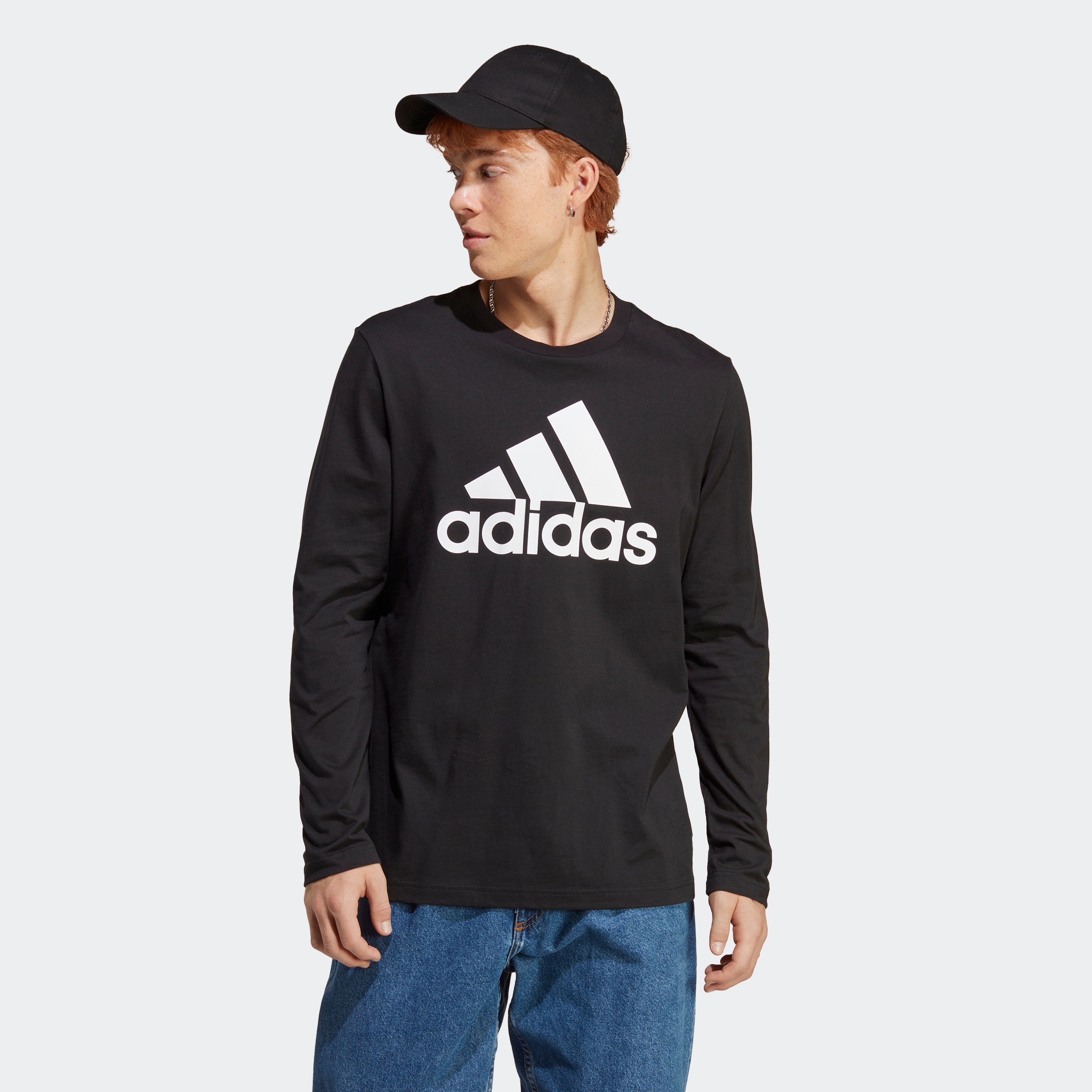 adidas Sportswear Langarmshirt »ESSENTIALS LONGSLEEVE«
